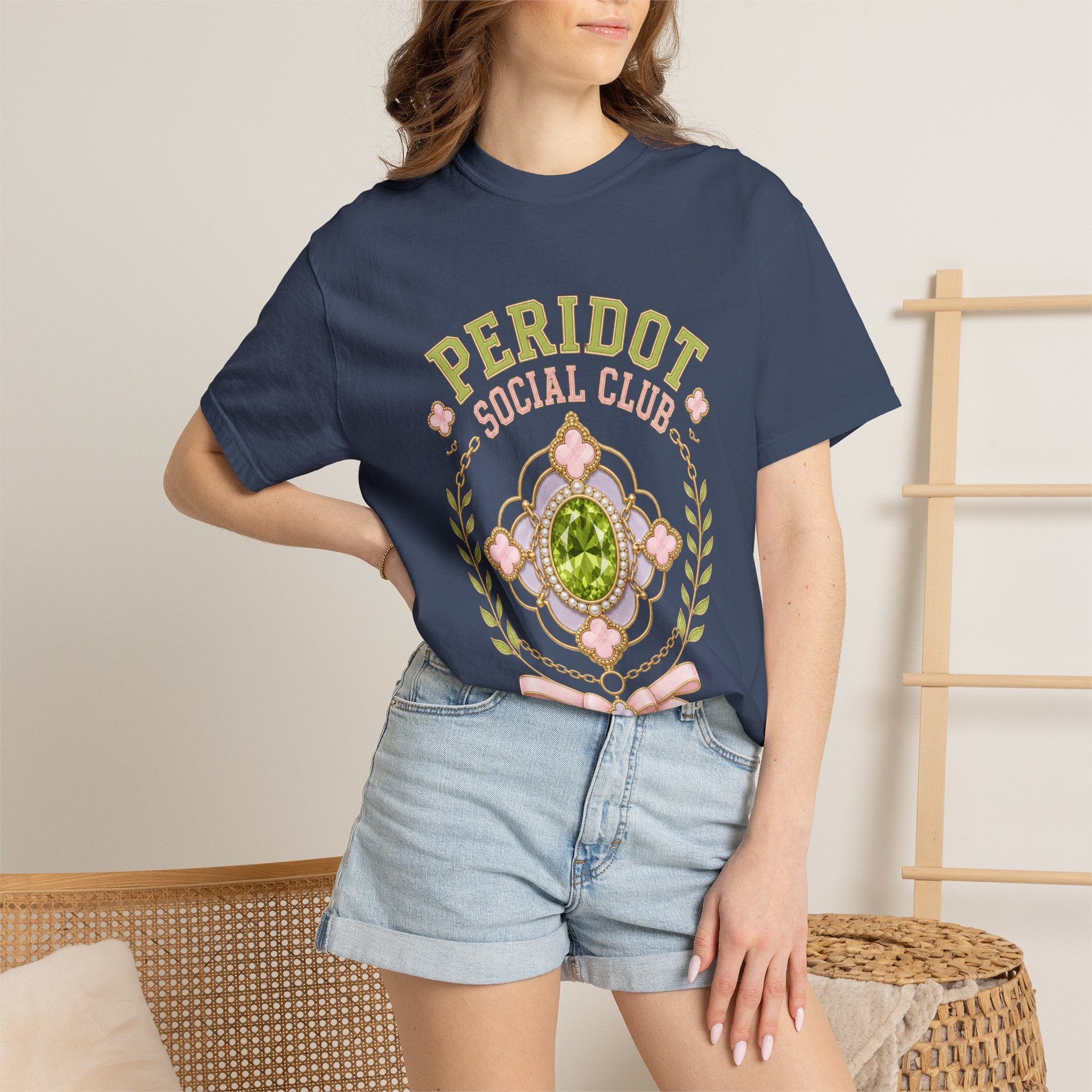 Peridot Social Club Tee - Comfort Colors