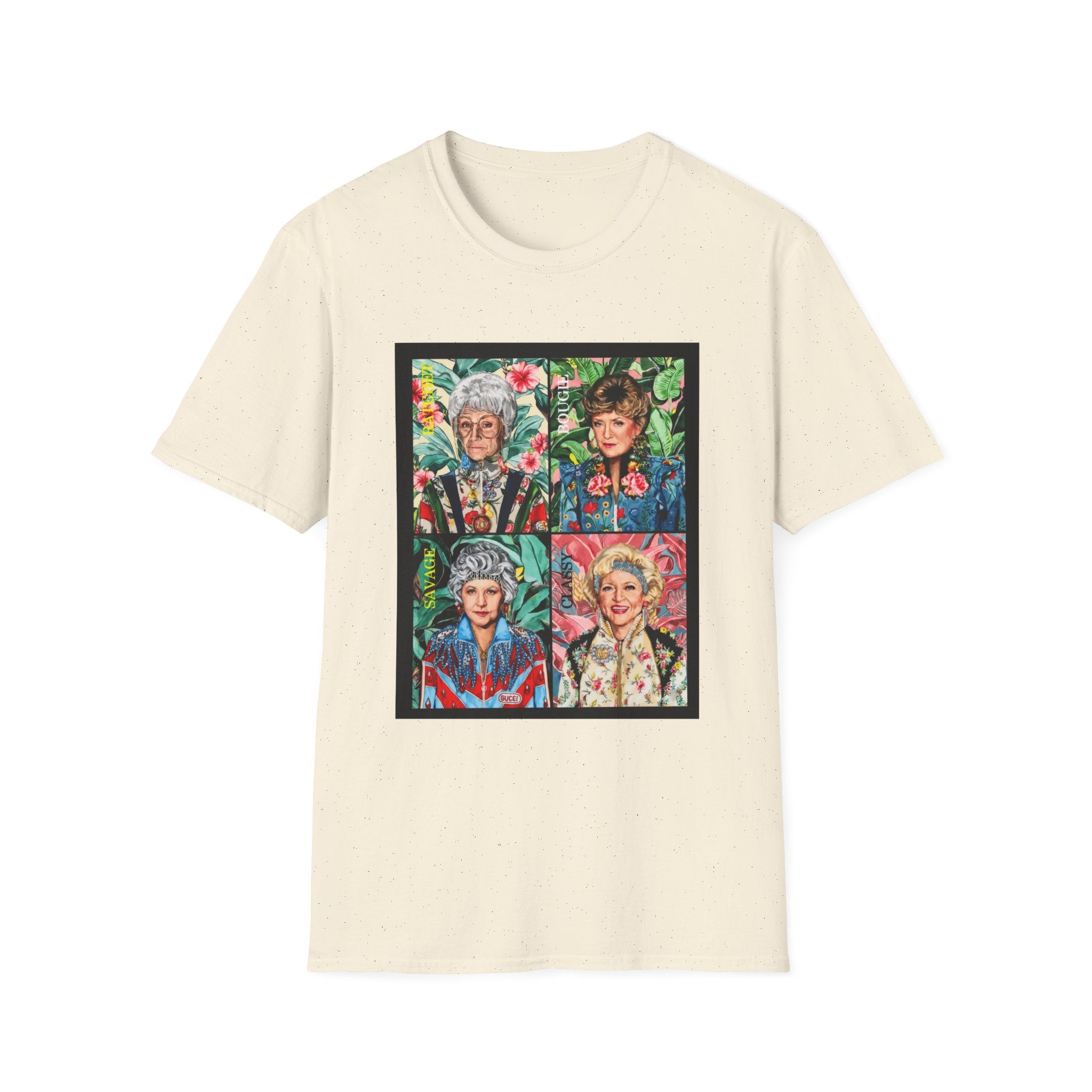 Golden Baddies Tee - Gildan