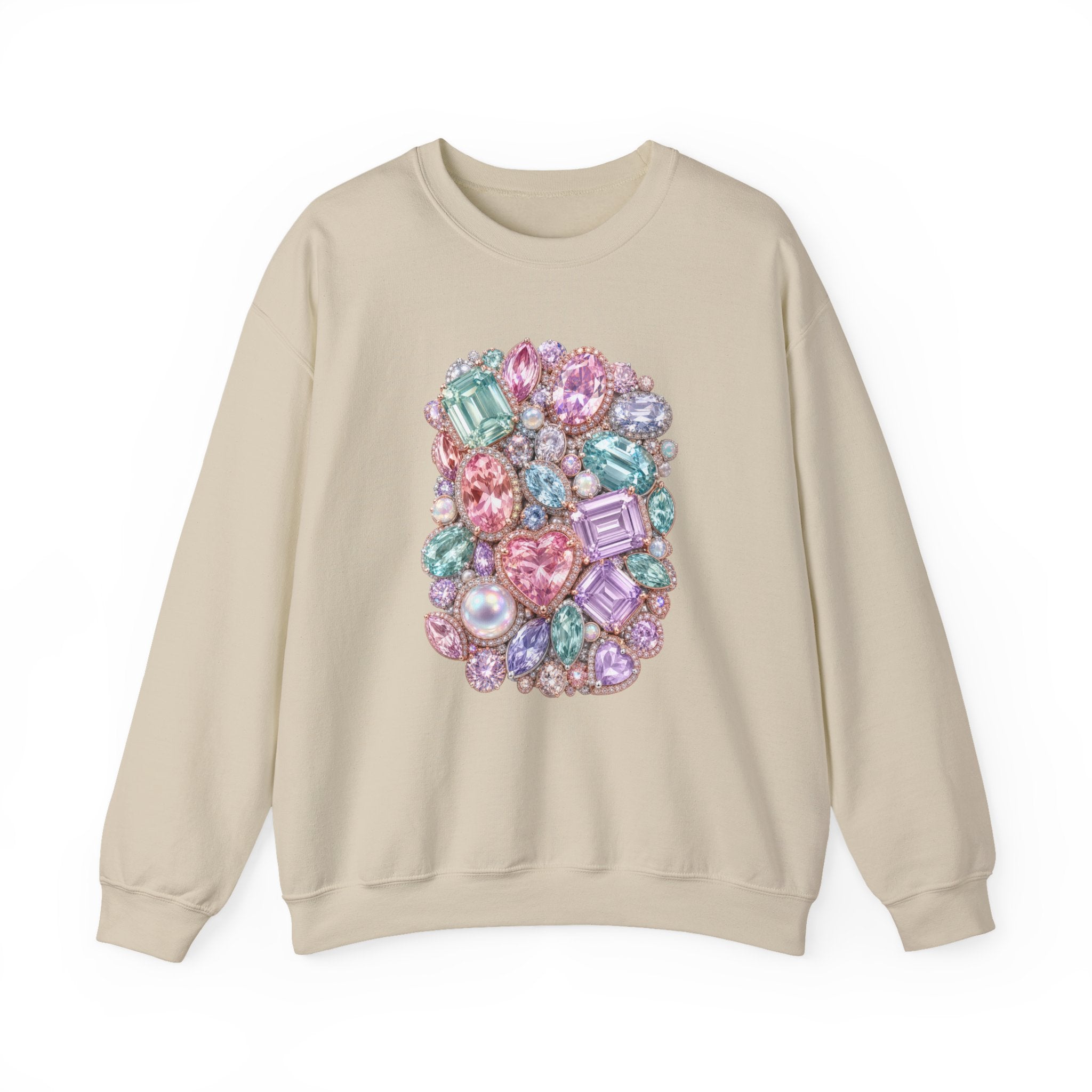 Halo Gemstone Sweatshirt - Gildan