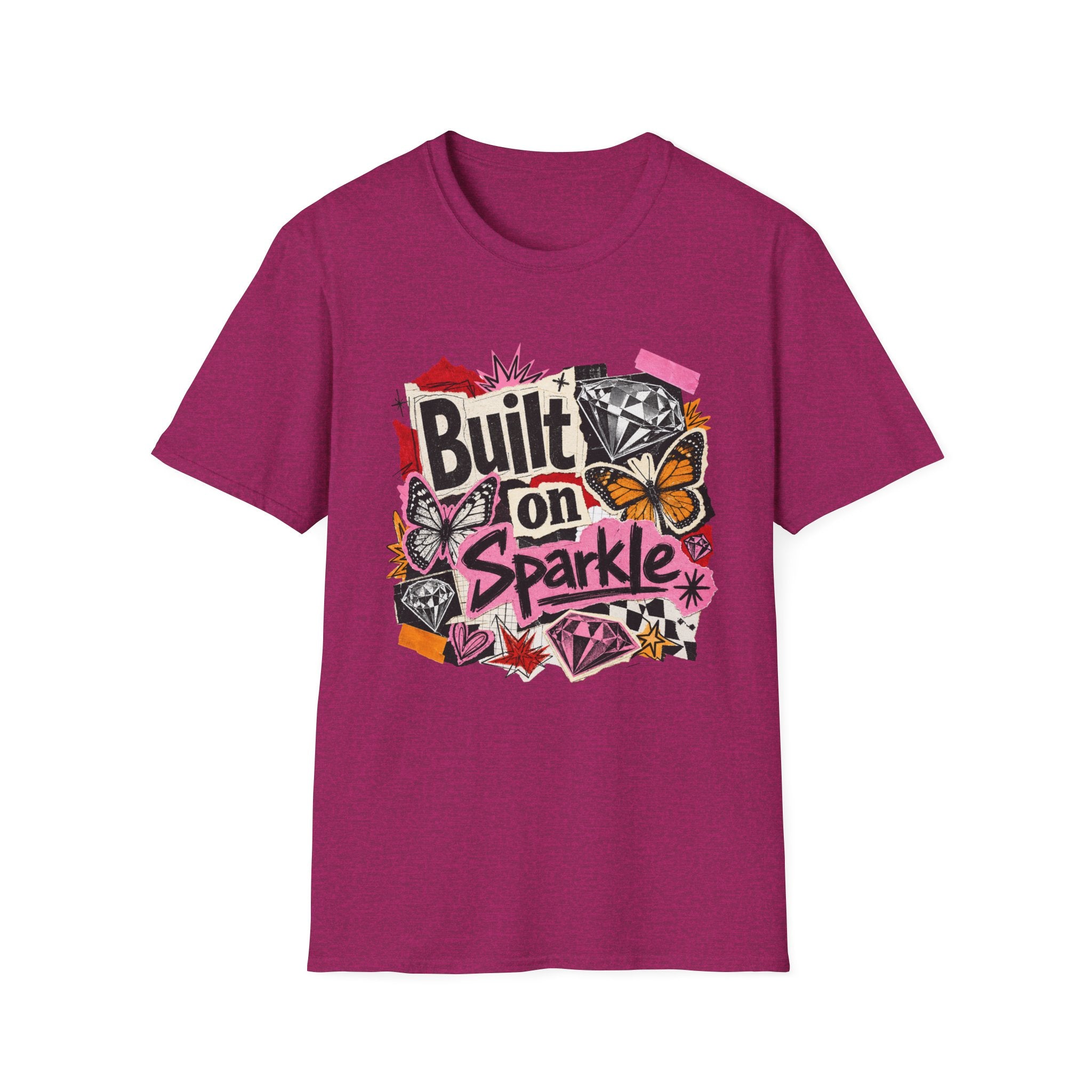 Built on Sparkle Tee - Gildan