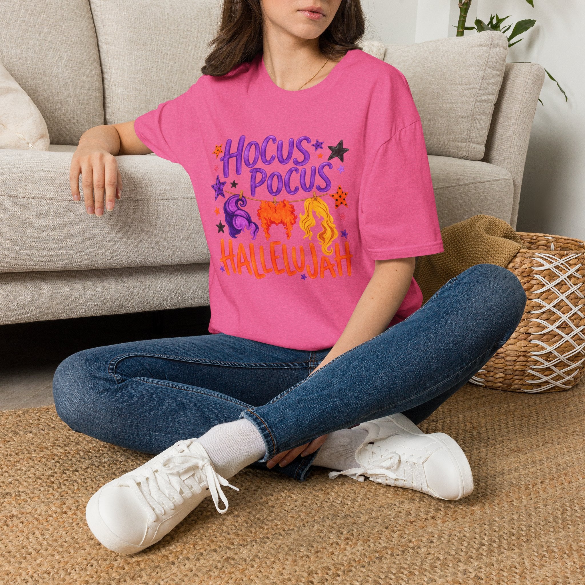 Hocus Pocus Halleluah Tee - Gildan