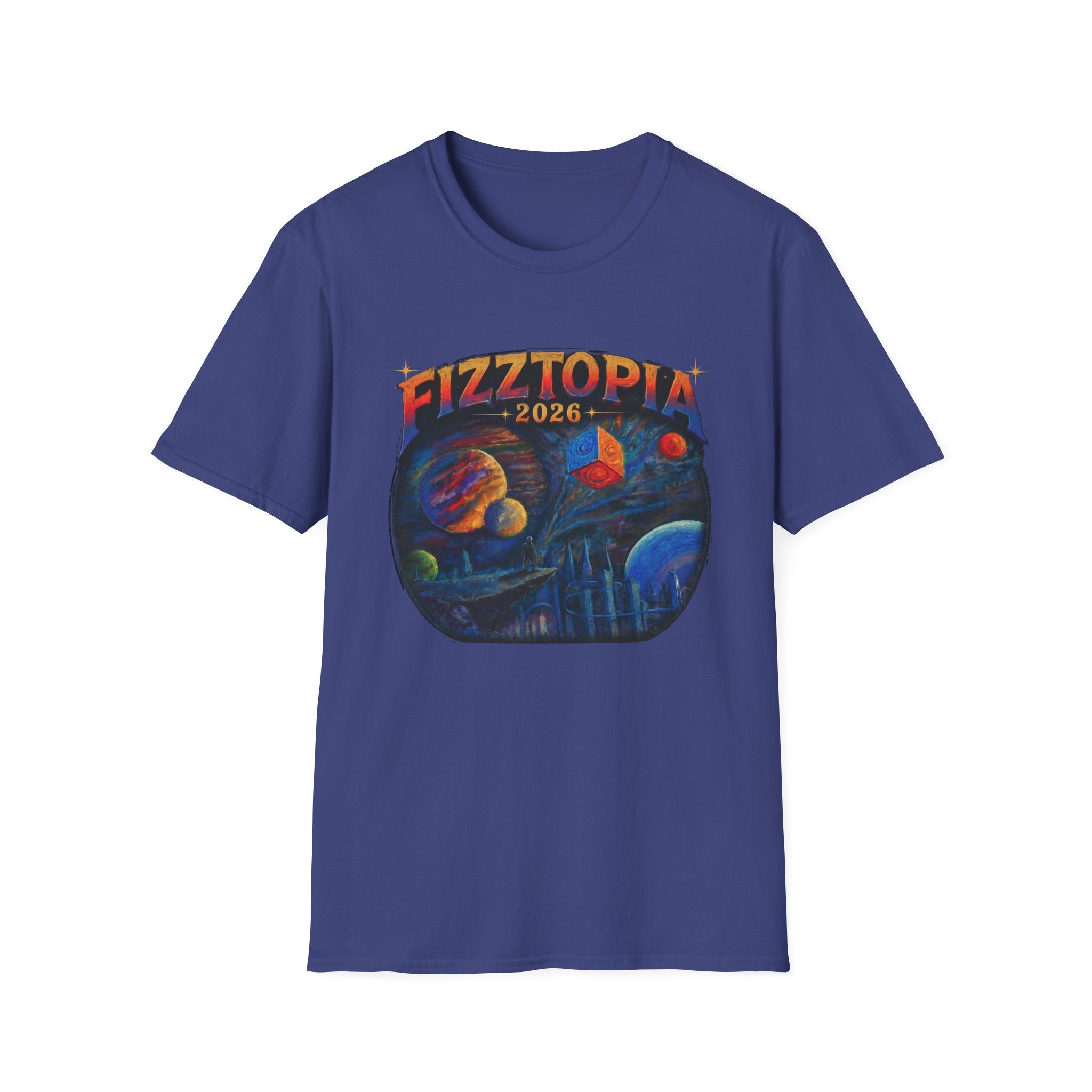 Daddy Ring Bomb's Fizztopia Galaxy Shirt - Gildan Tee