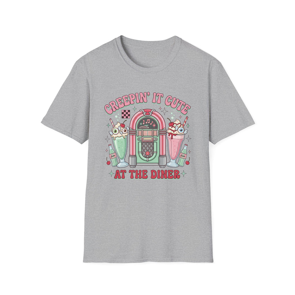 Creepin' It Cute Tee - Gildan