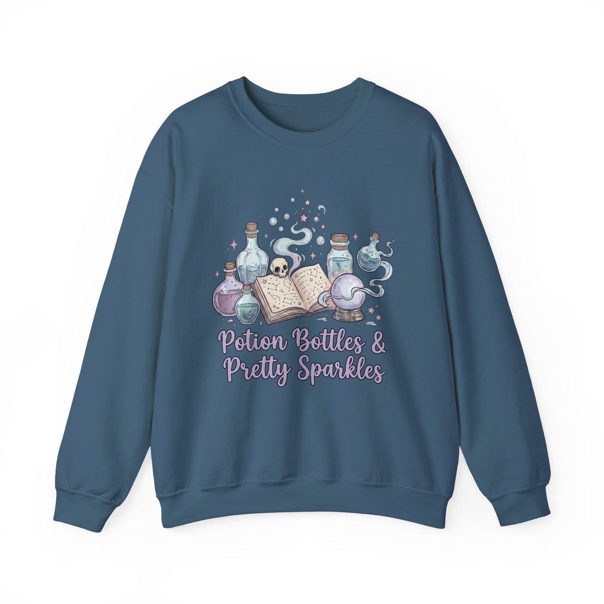 Potion Bottles and Pretty Sparkles Sweatshirt - Gildan