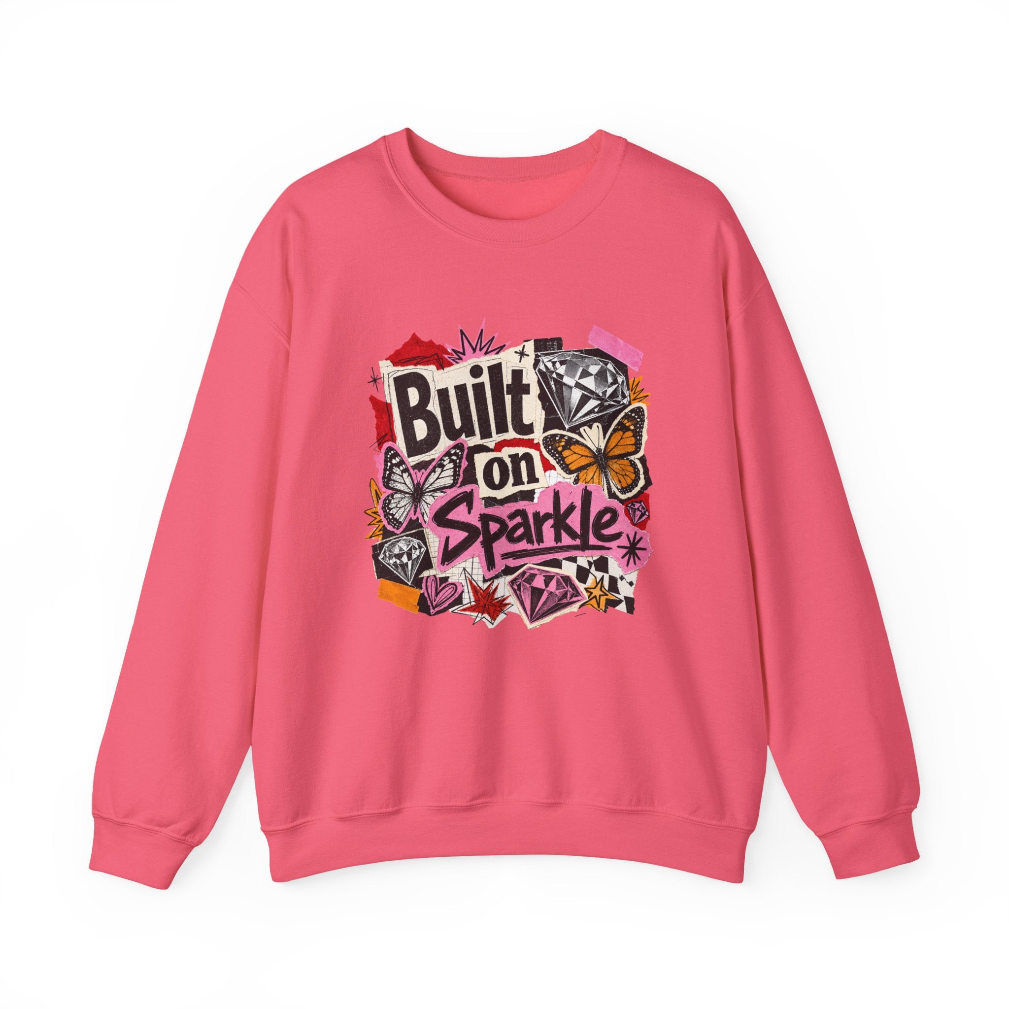 Built on Sparkle Sweatshirt - Gildan