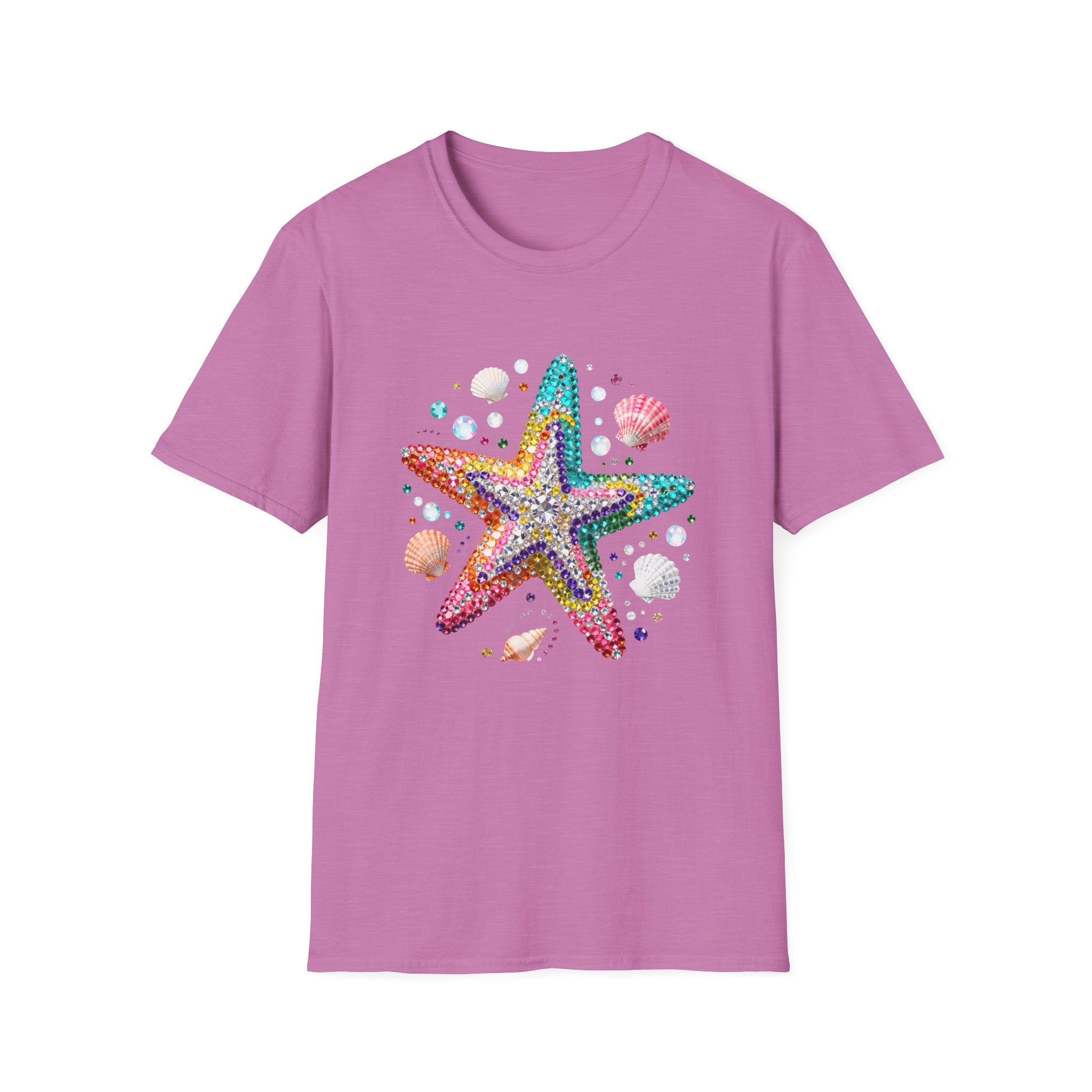 Jeweled Starfish Tee - Gildan