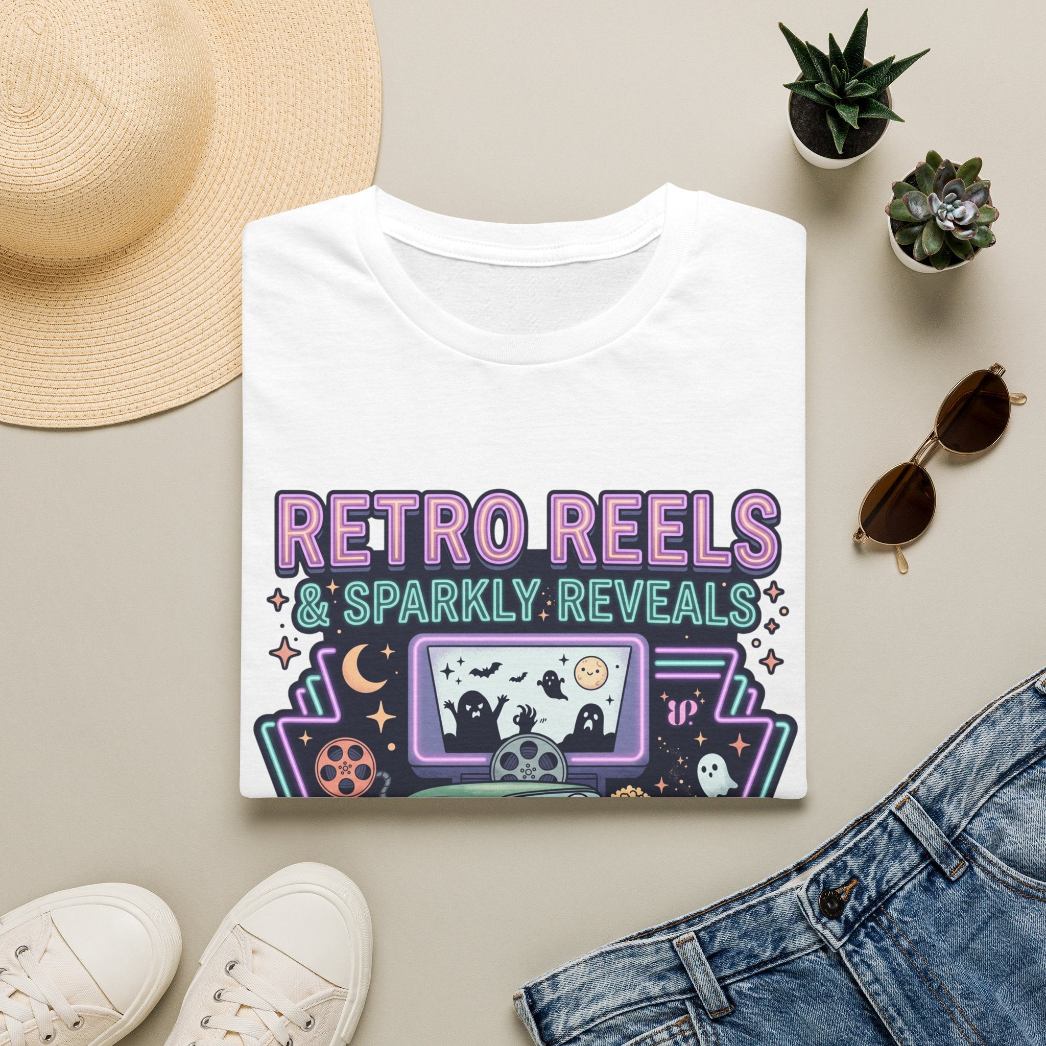 Retro Reels Tee - Gildan
