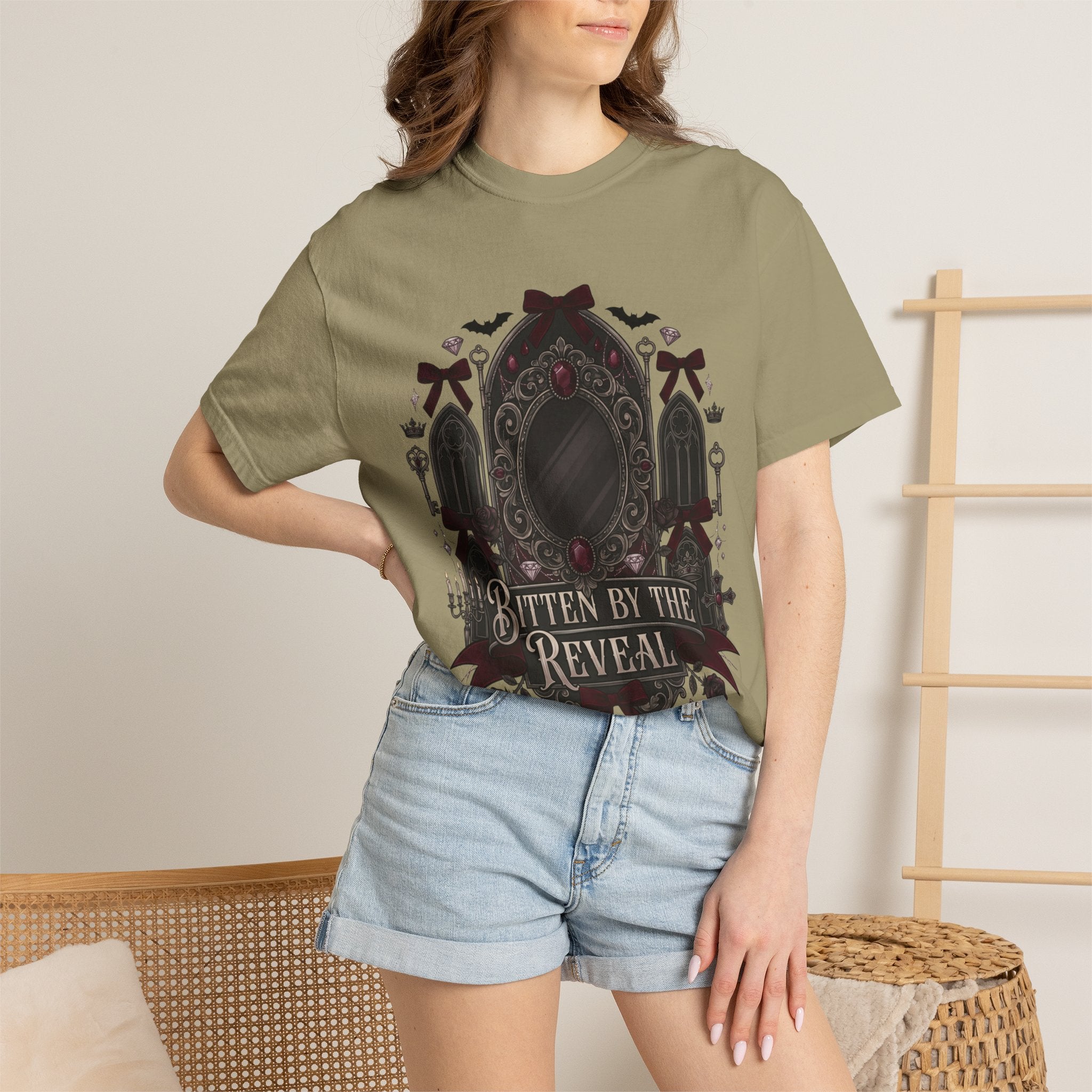 Bitten By The Reveal Tee - Comfort Colors