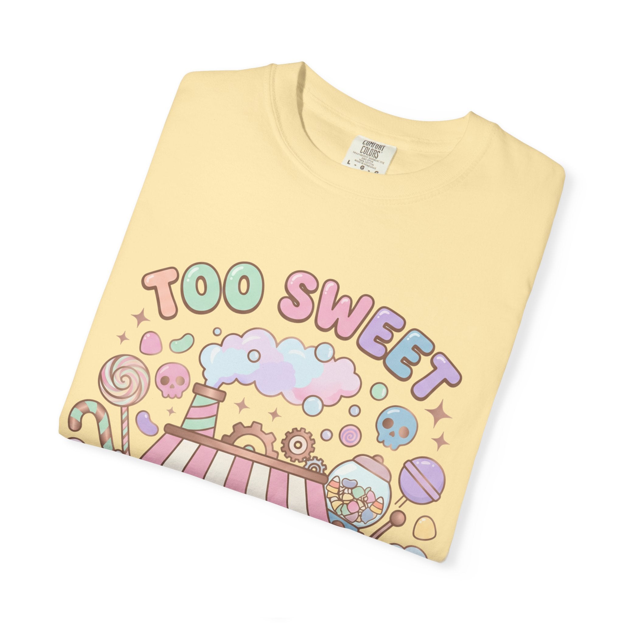 Too Sweet To Be Spooky Tee - Comfort Colors