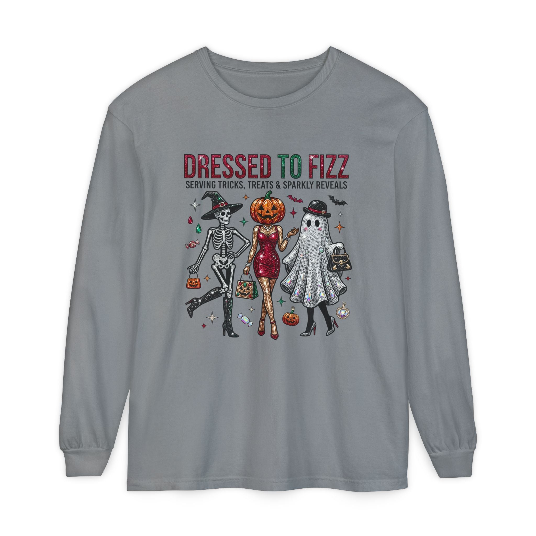 Dressed To Fizz Long Sleeve - Comfort Colors