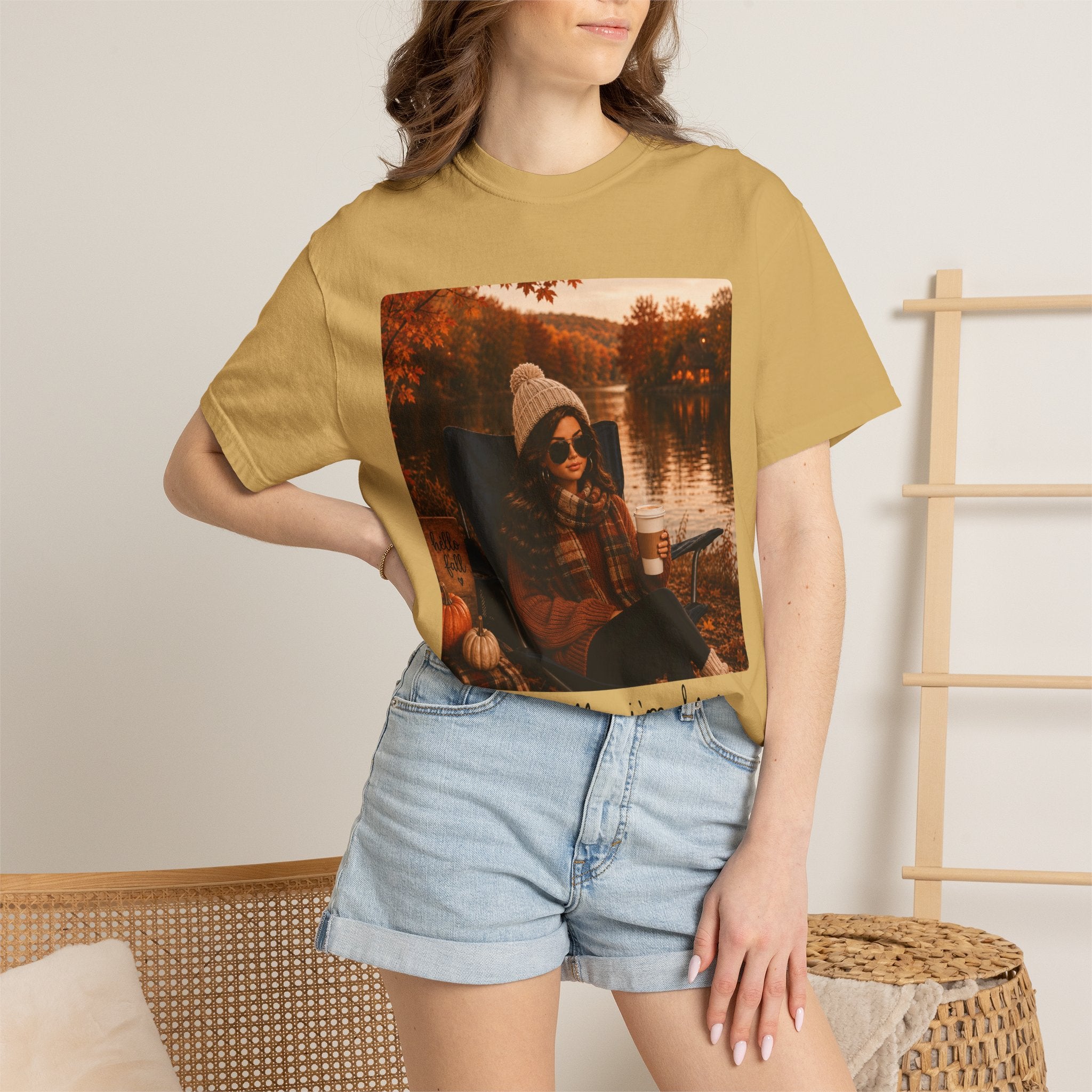 Mentally I'm Here Tee - Comfort Colors