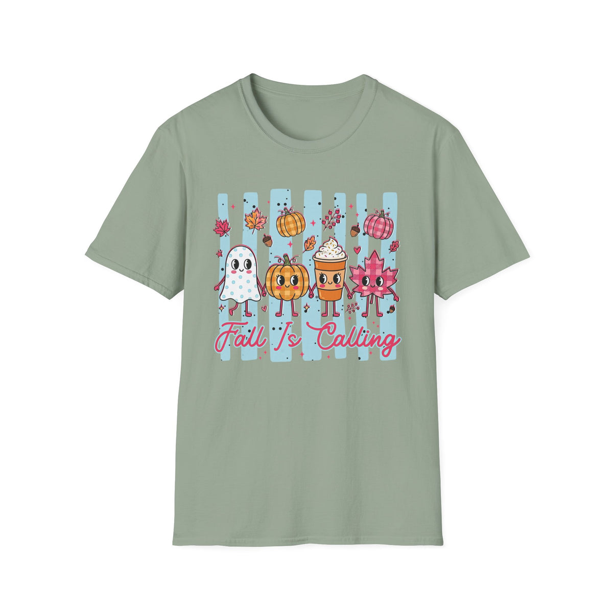 Fall Is Calling Tee - Gildan