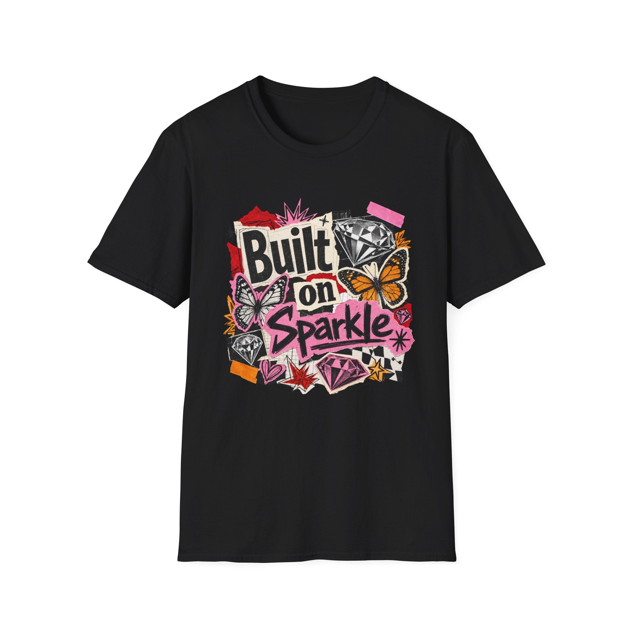 Built on Sparkle Tee - Gildan