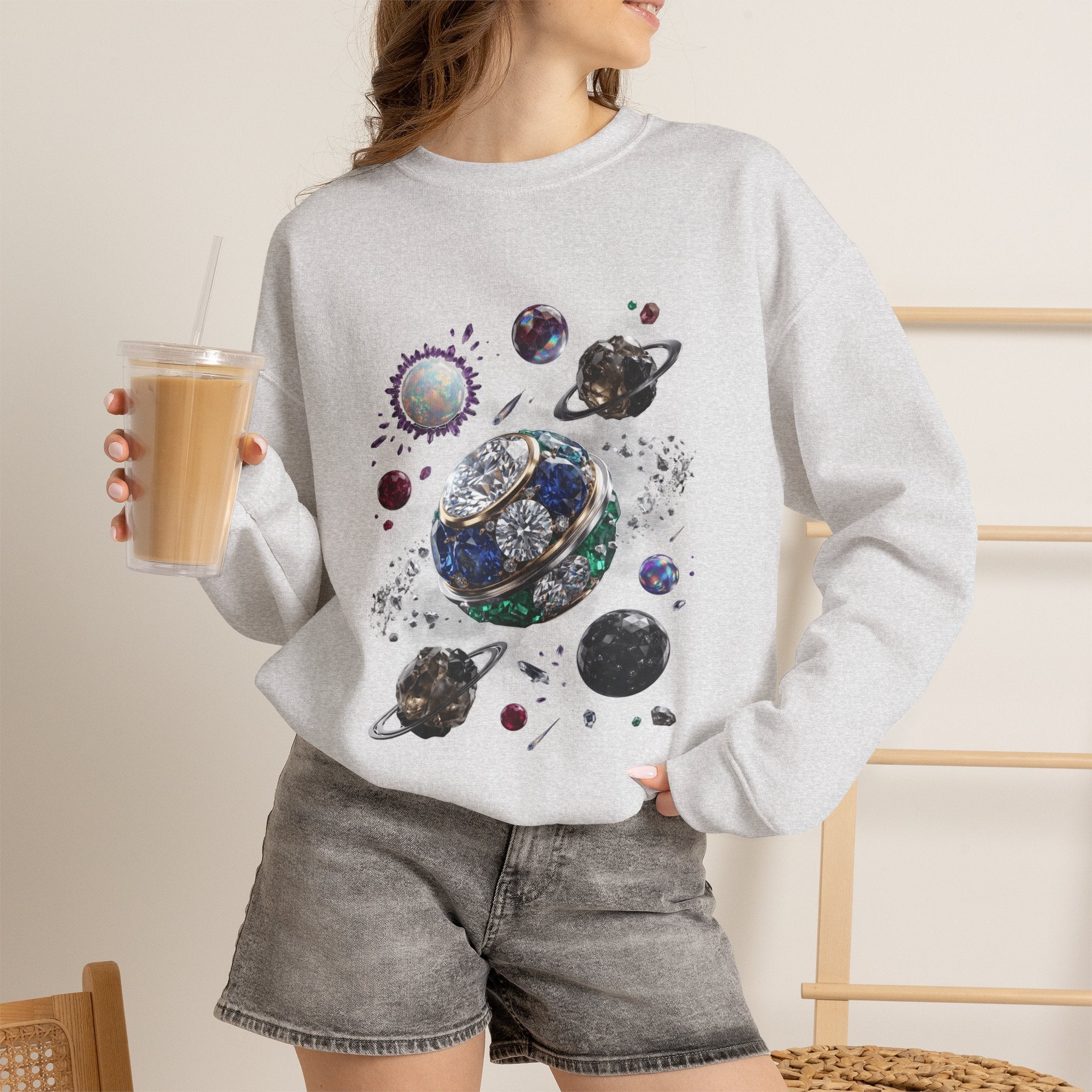 Cosmic Nebula Sweatshirt - Gildan