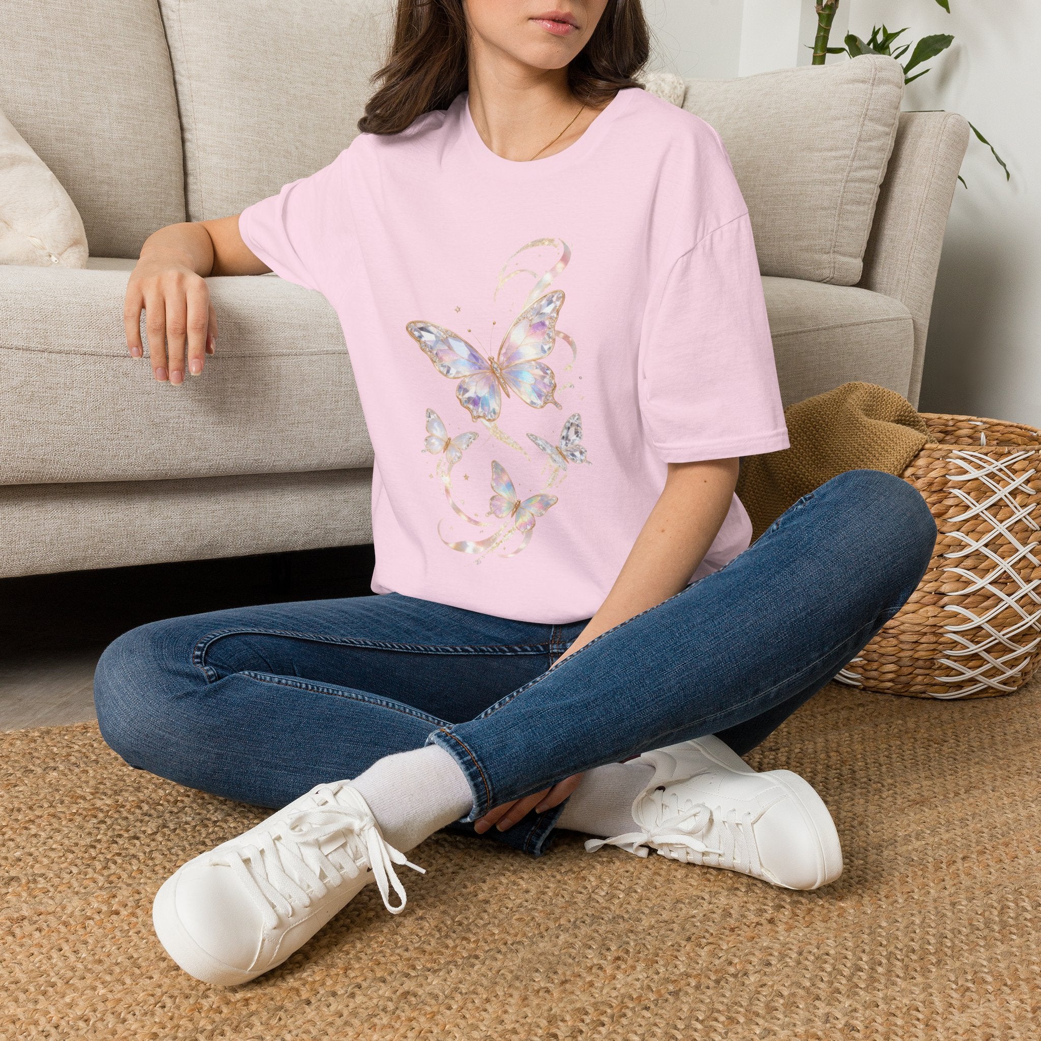 Halo Butterfly Tee - Gildan