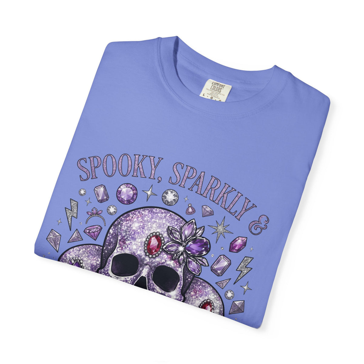 Spooky and Sparkly Tee - Comfort Colors