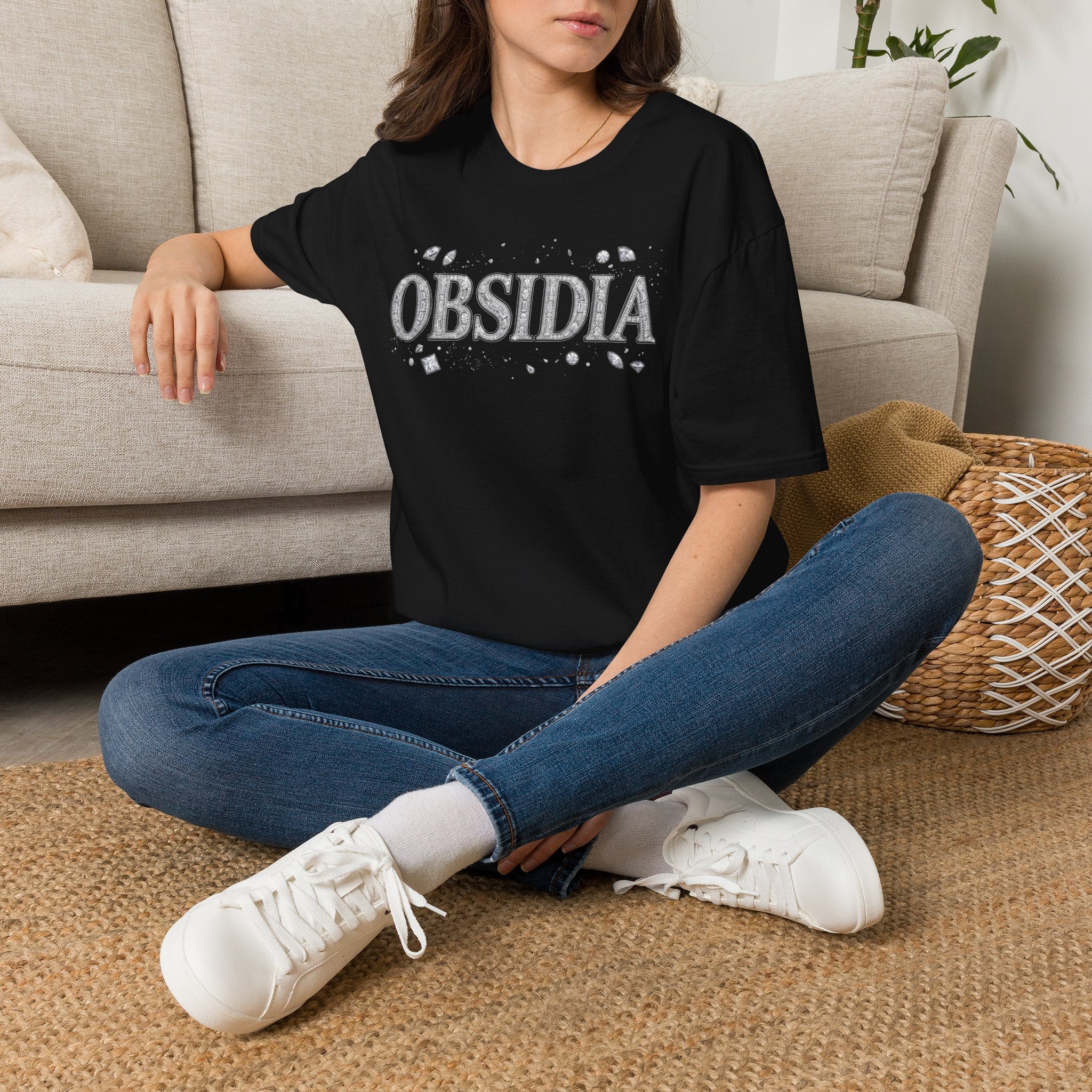 Obsidia Jewel Tee - Gildan