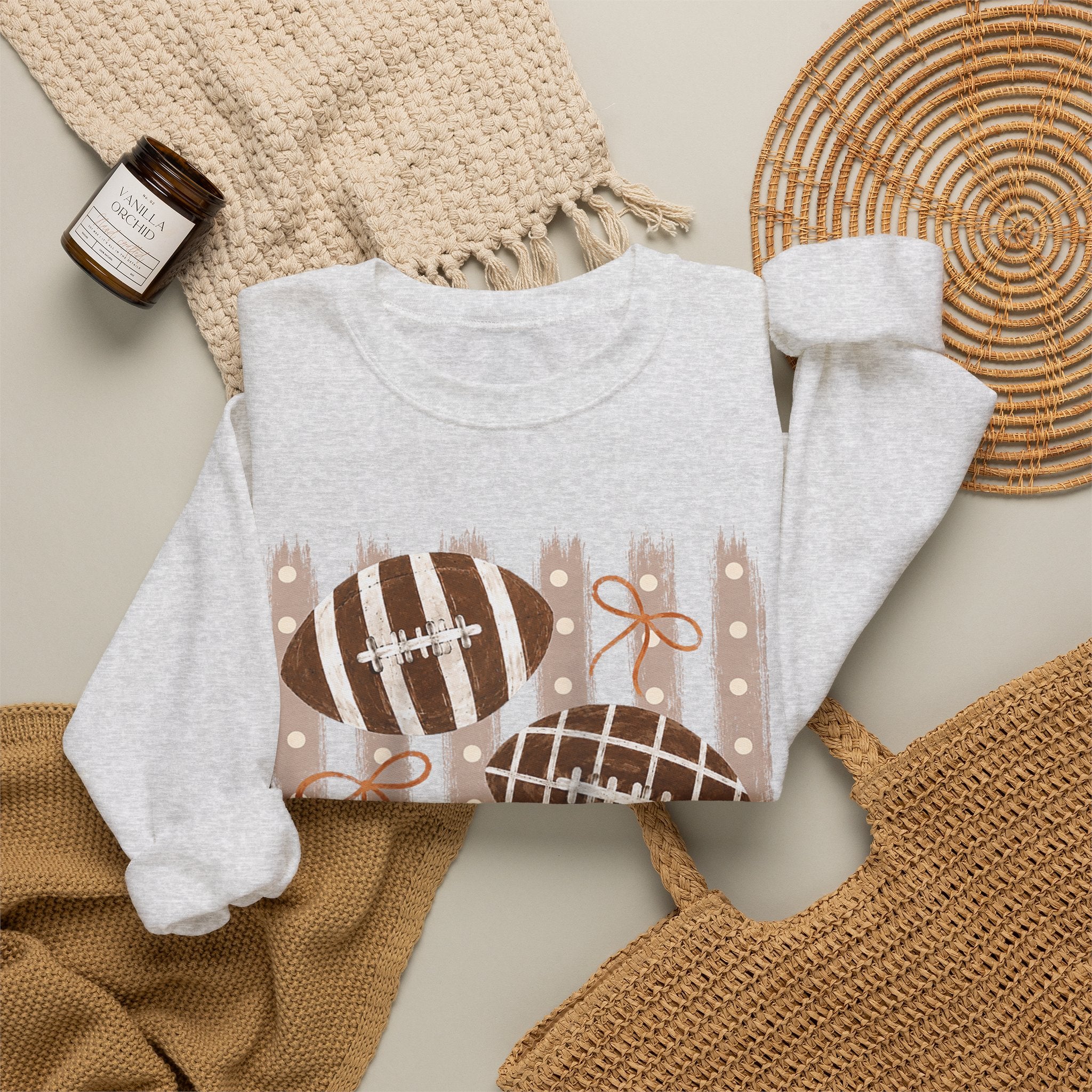 Football Time Sweatshirt - Gildan