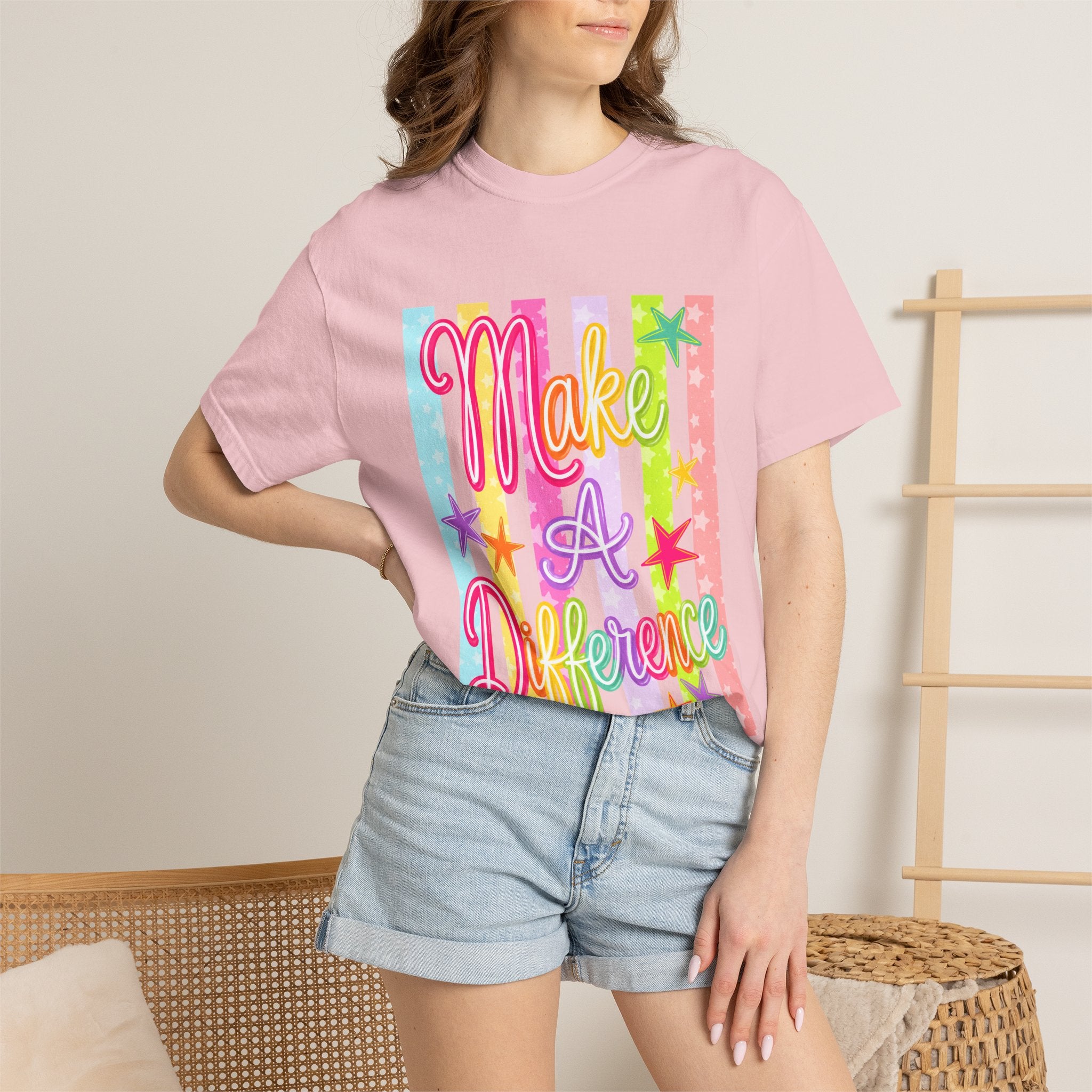 Make a Difference Tee - Comfort Colors