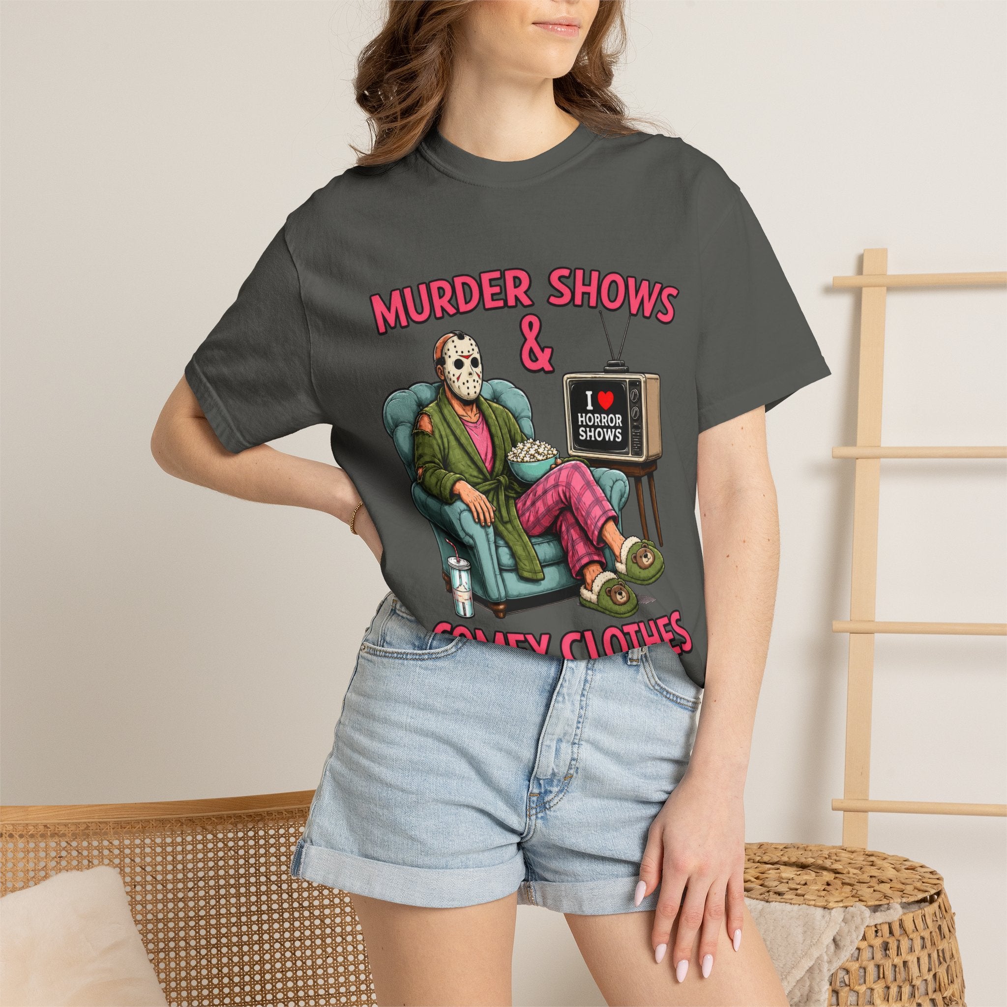 Murder Shows and Comfy Clothes T-shirt - Comfort colors