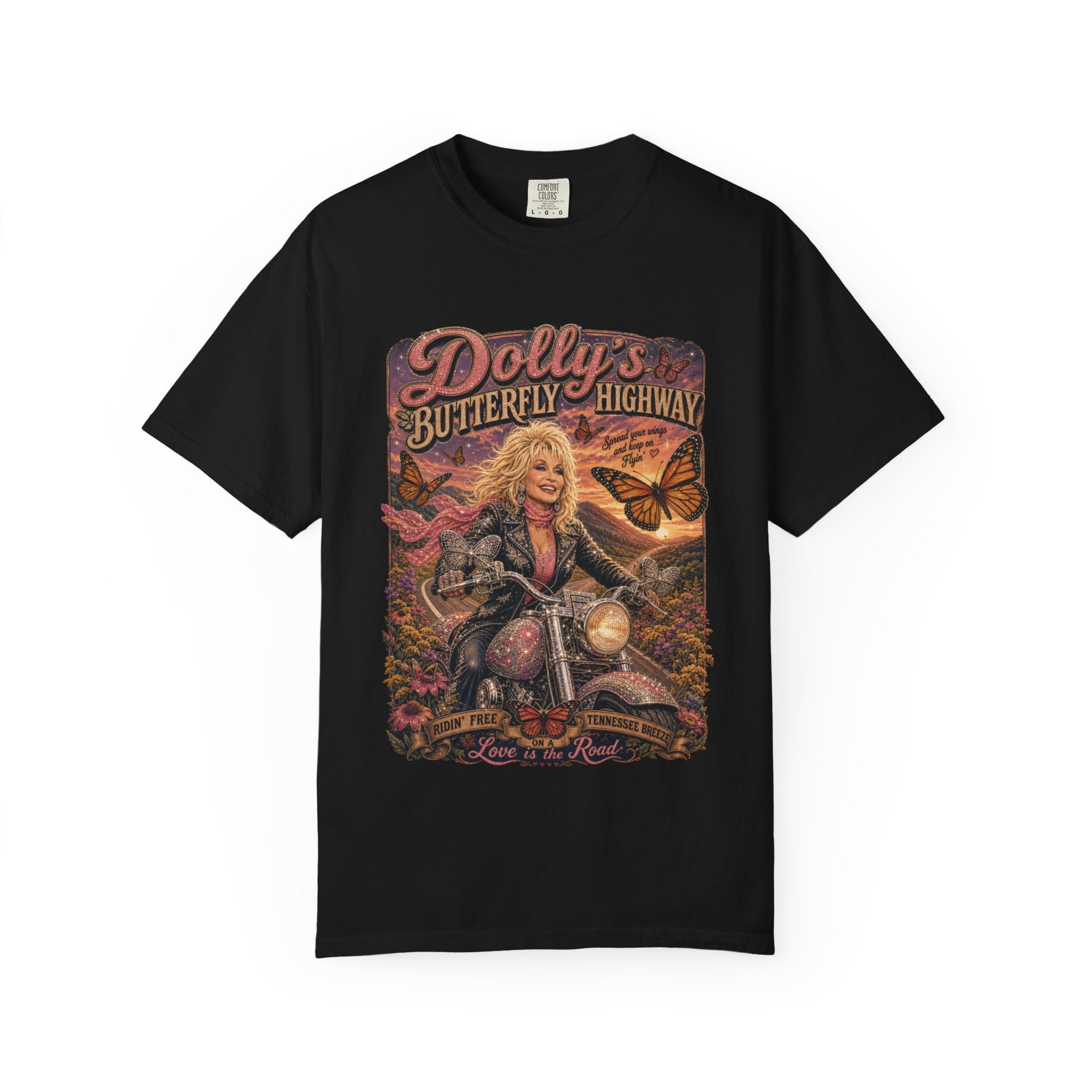 Dolly's Butterfly Highway Tee