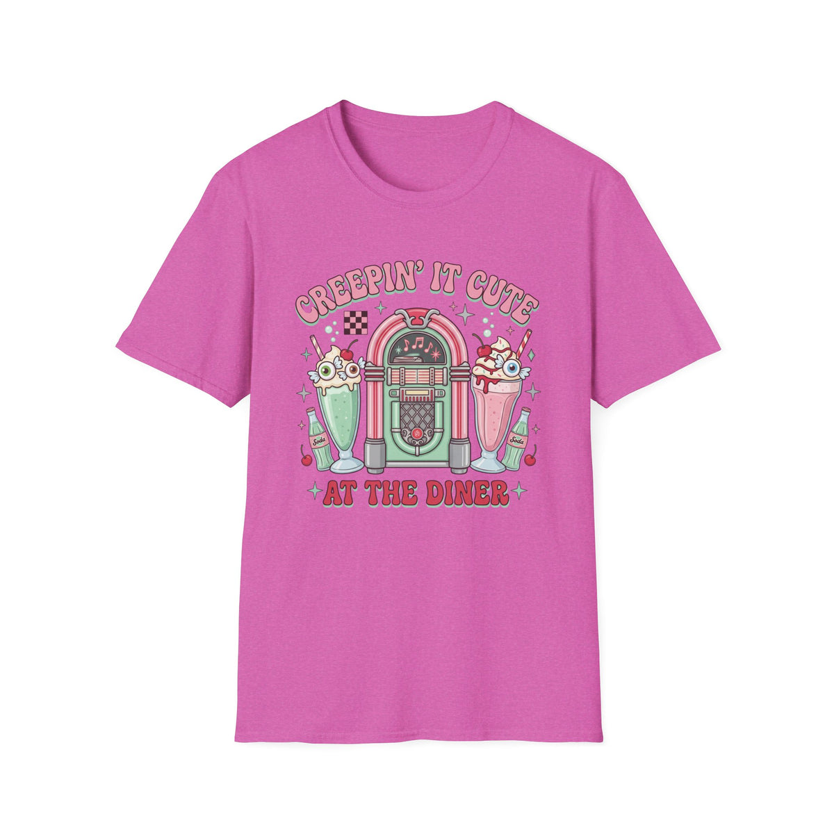 Creepin' It Cute Tee - Gildan