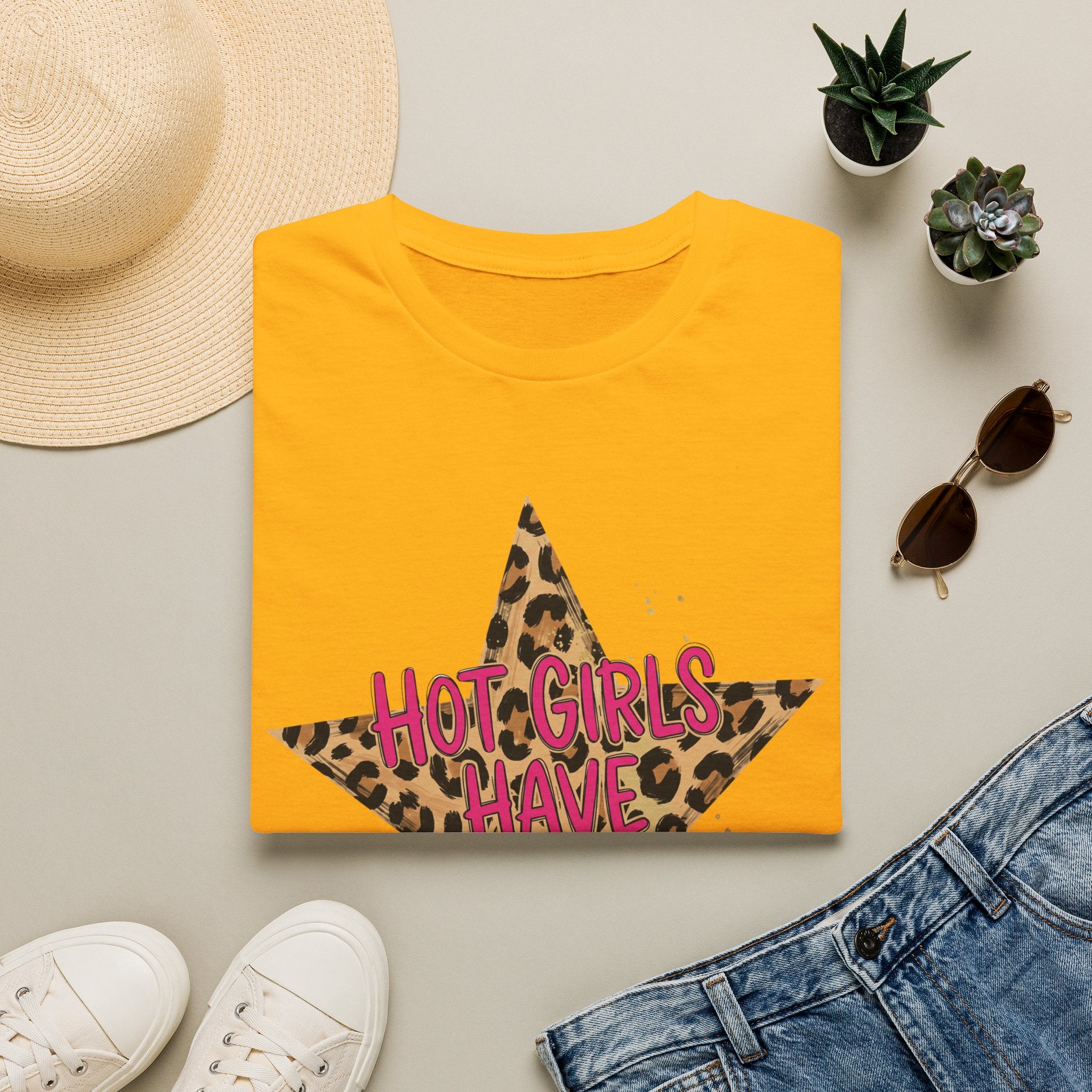 Hot Girls Have Anxiety Tee- Gildan