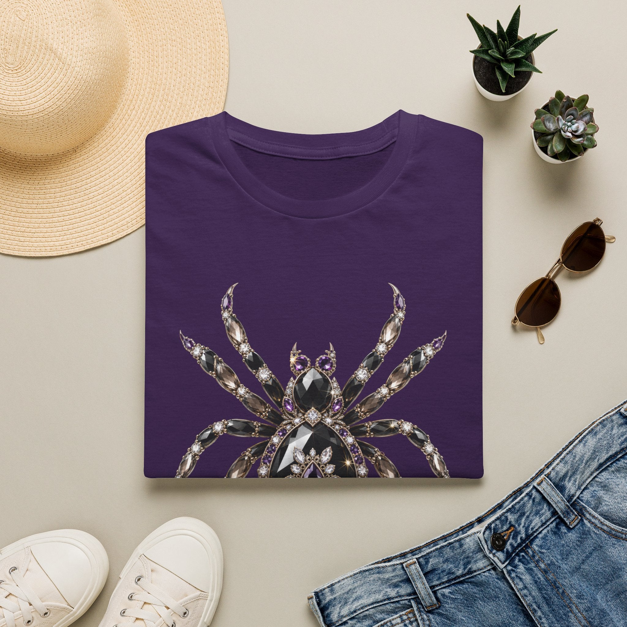 The Jeweled Spider Tee - Gildan