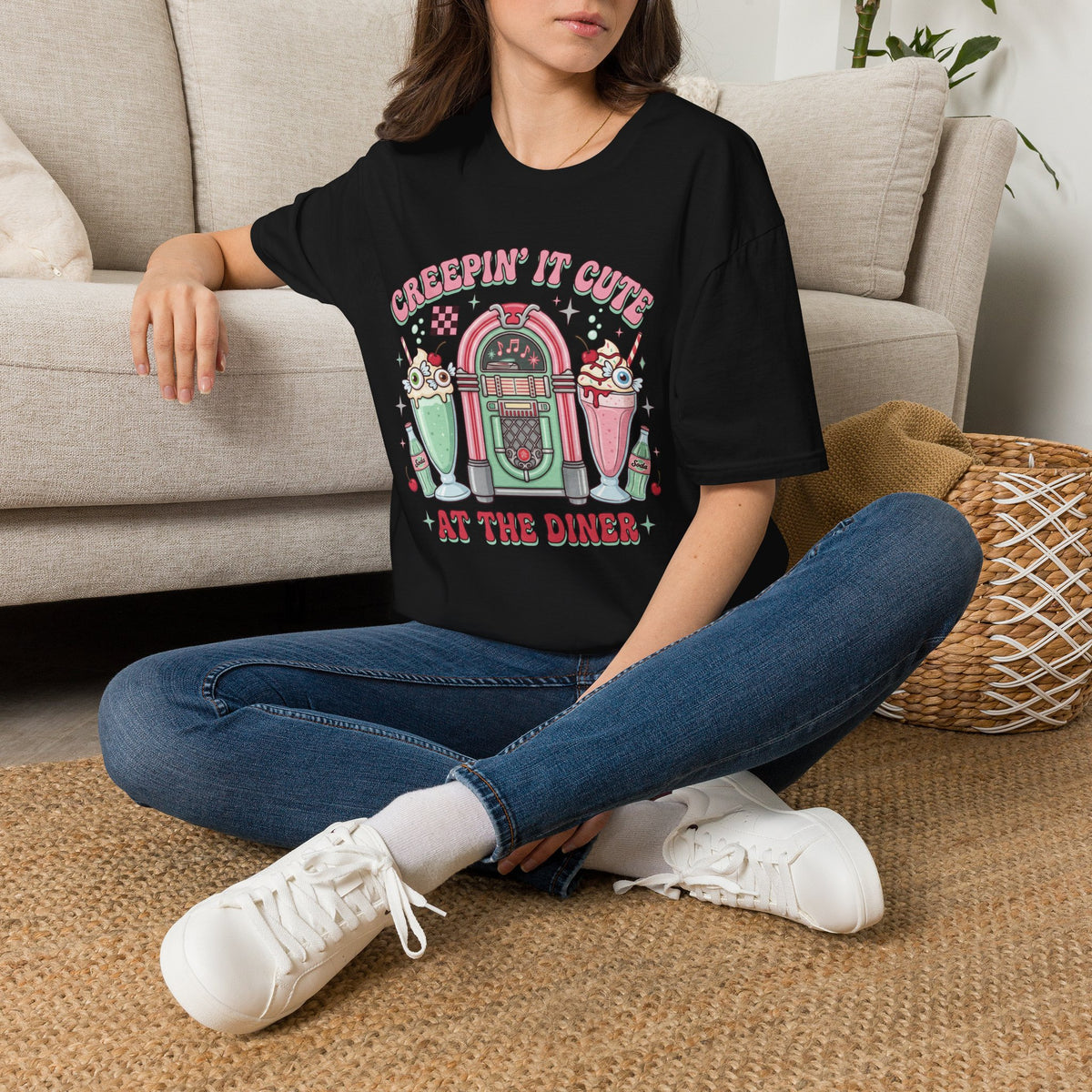 Creepin' It Cute Tee - Gildan