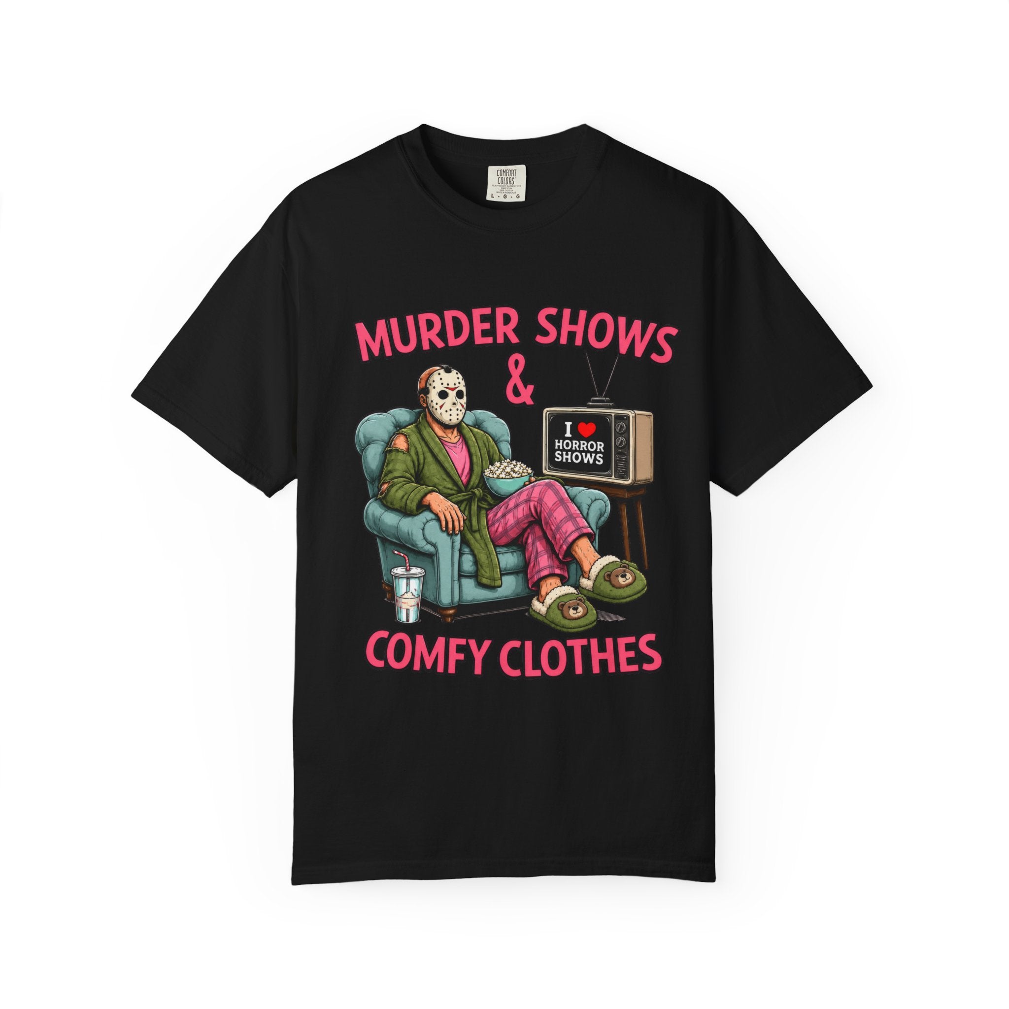 Murder Shows and Comfy Clothes T-shirt - Comfort colors