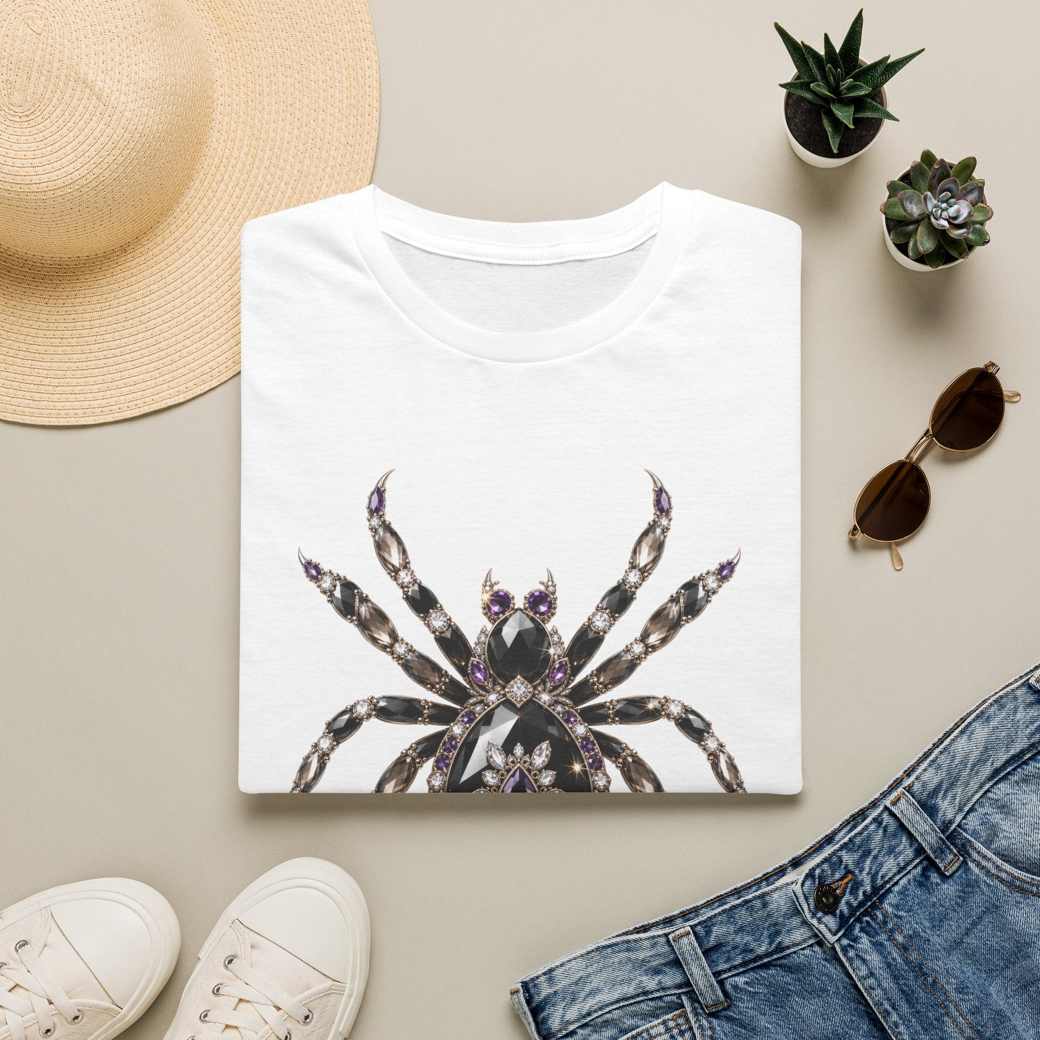 The Jeweled Spider Tee - Gildan