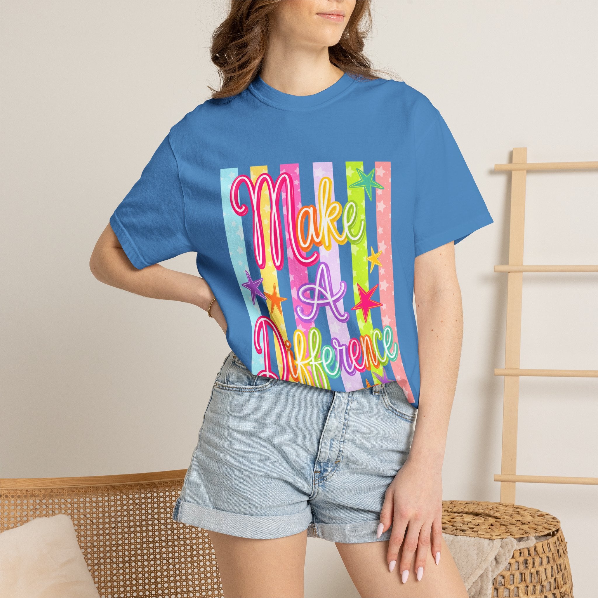 Make a Difference Tee - Comfort Colors