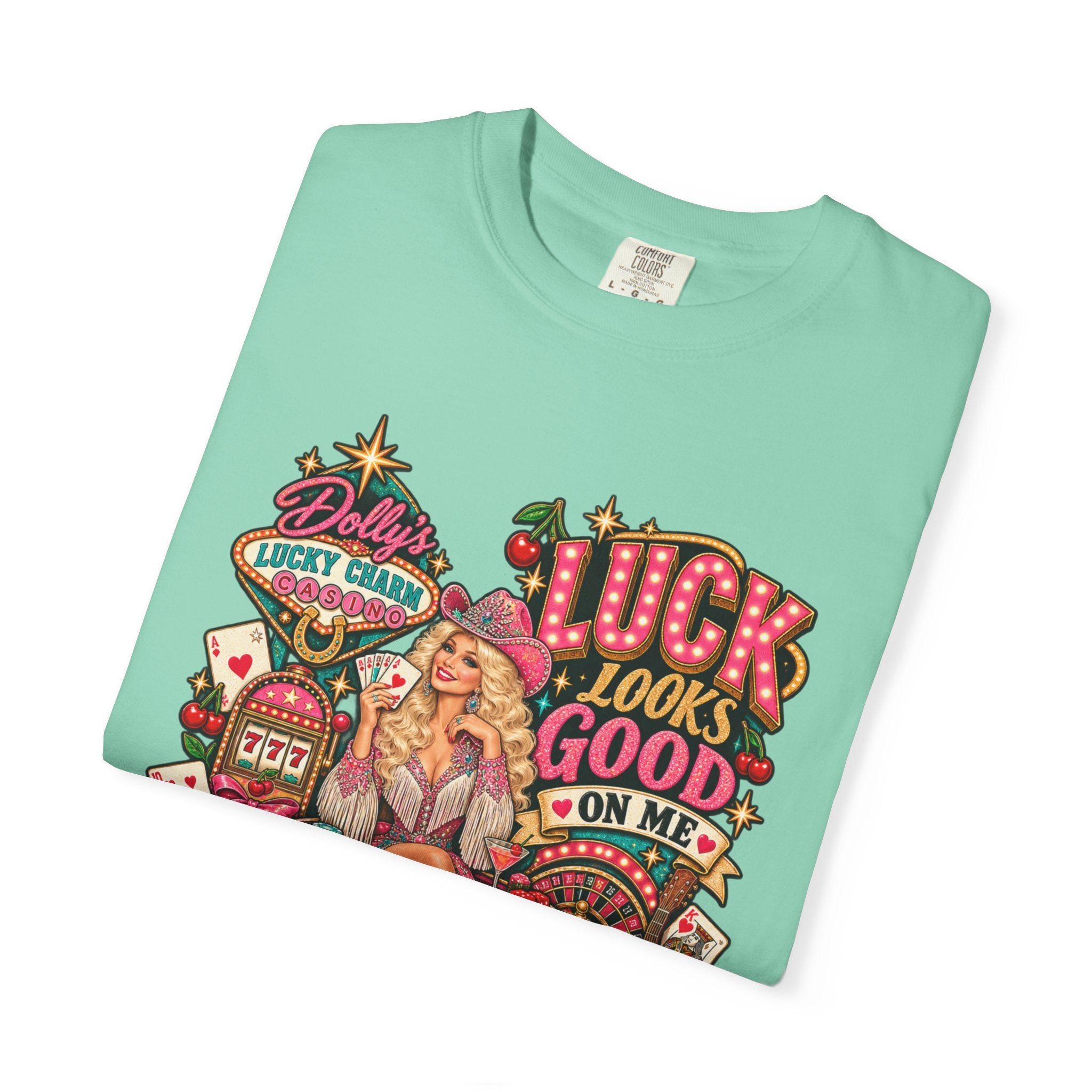 Dolly's Lucky Charm Casino Tee