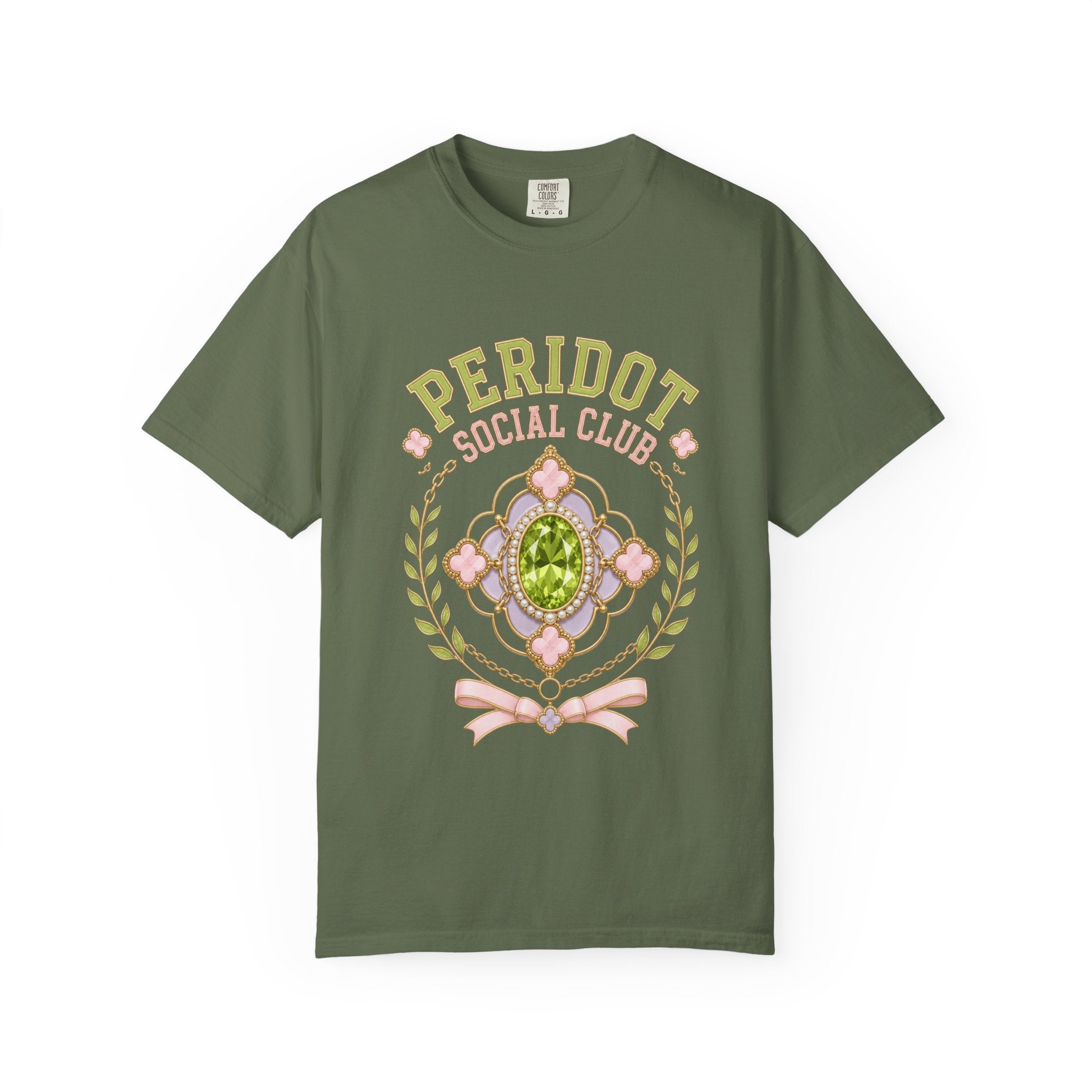 Peridot Social Club Tee - Comfort Colors