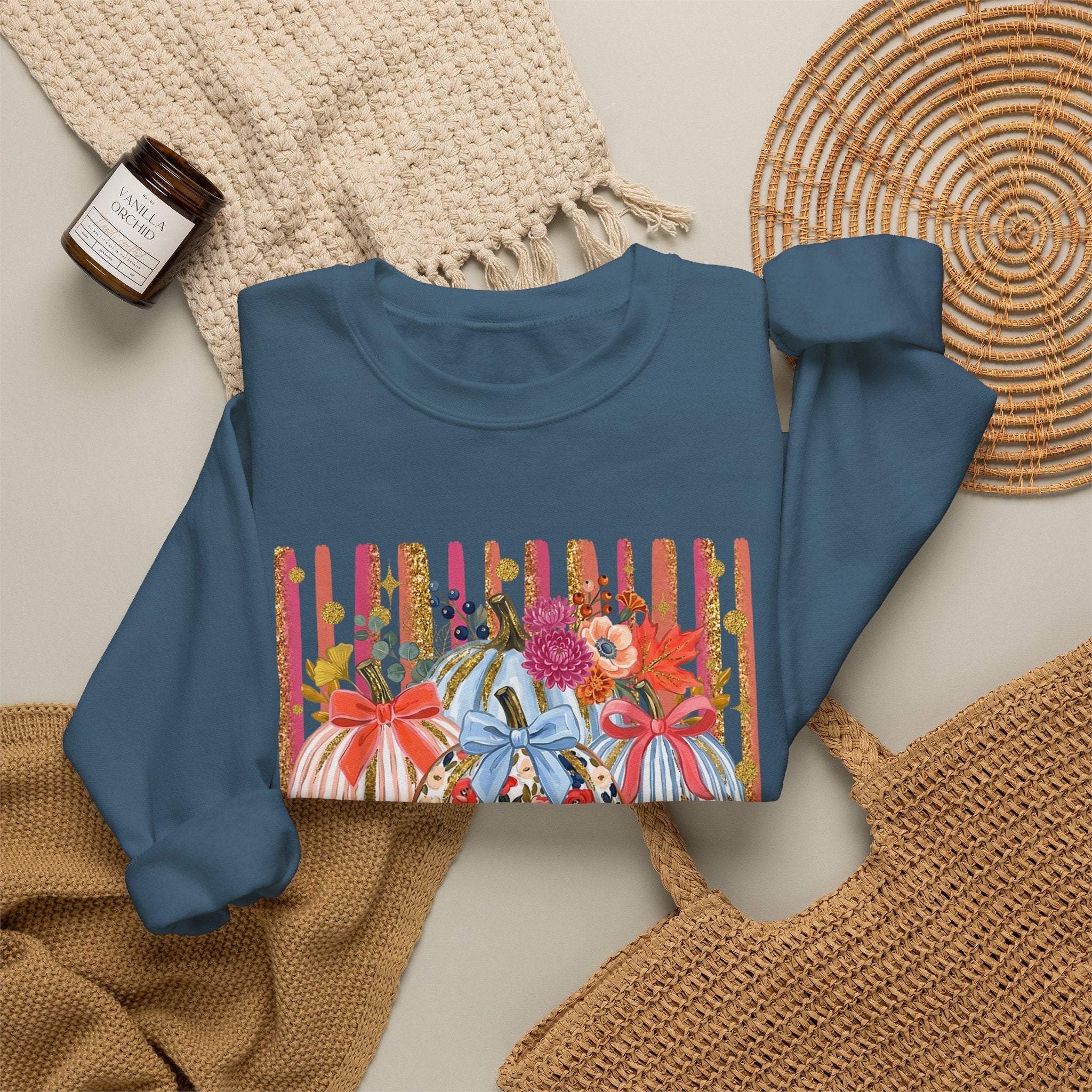 Blue Ribbon Harvest Sweatshirt - Gildan