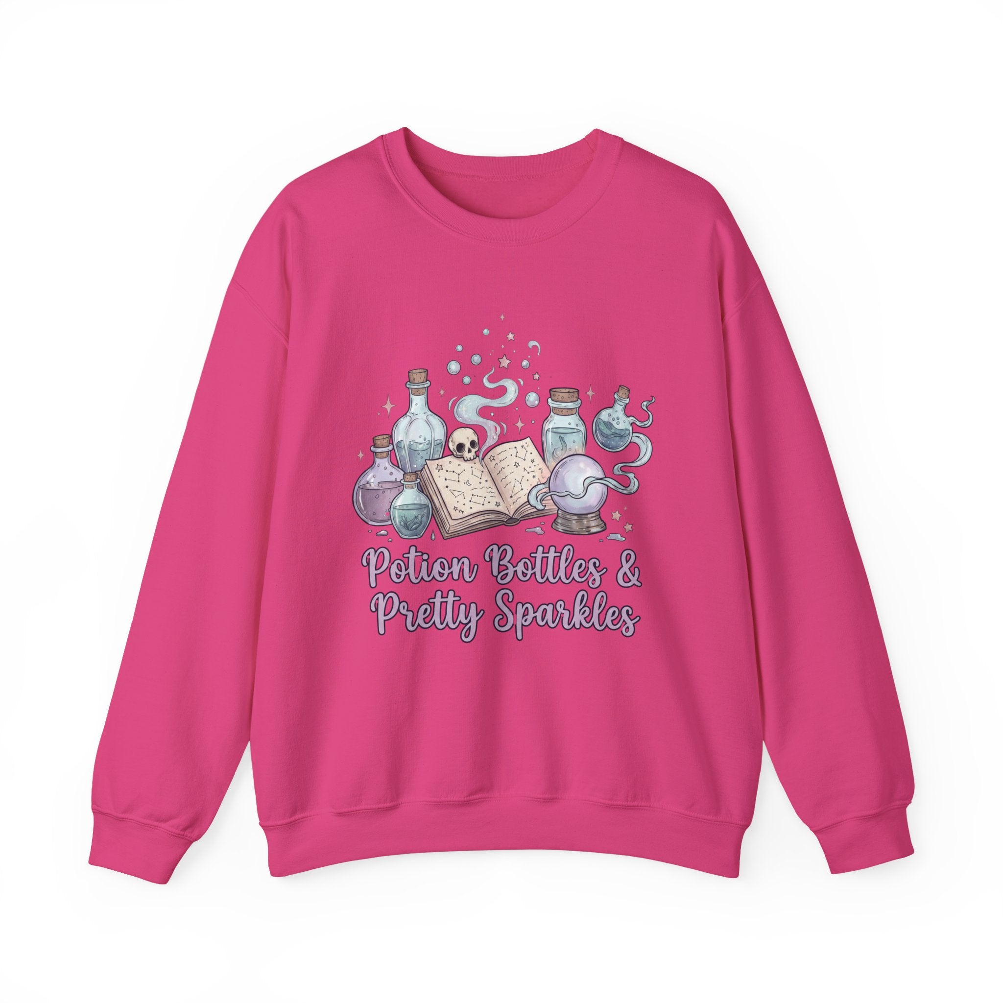 Potion Bottles and Pretty Sparkles Sweatshirt - Gildan