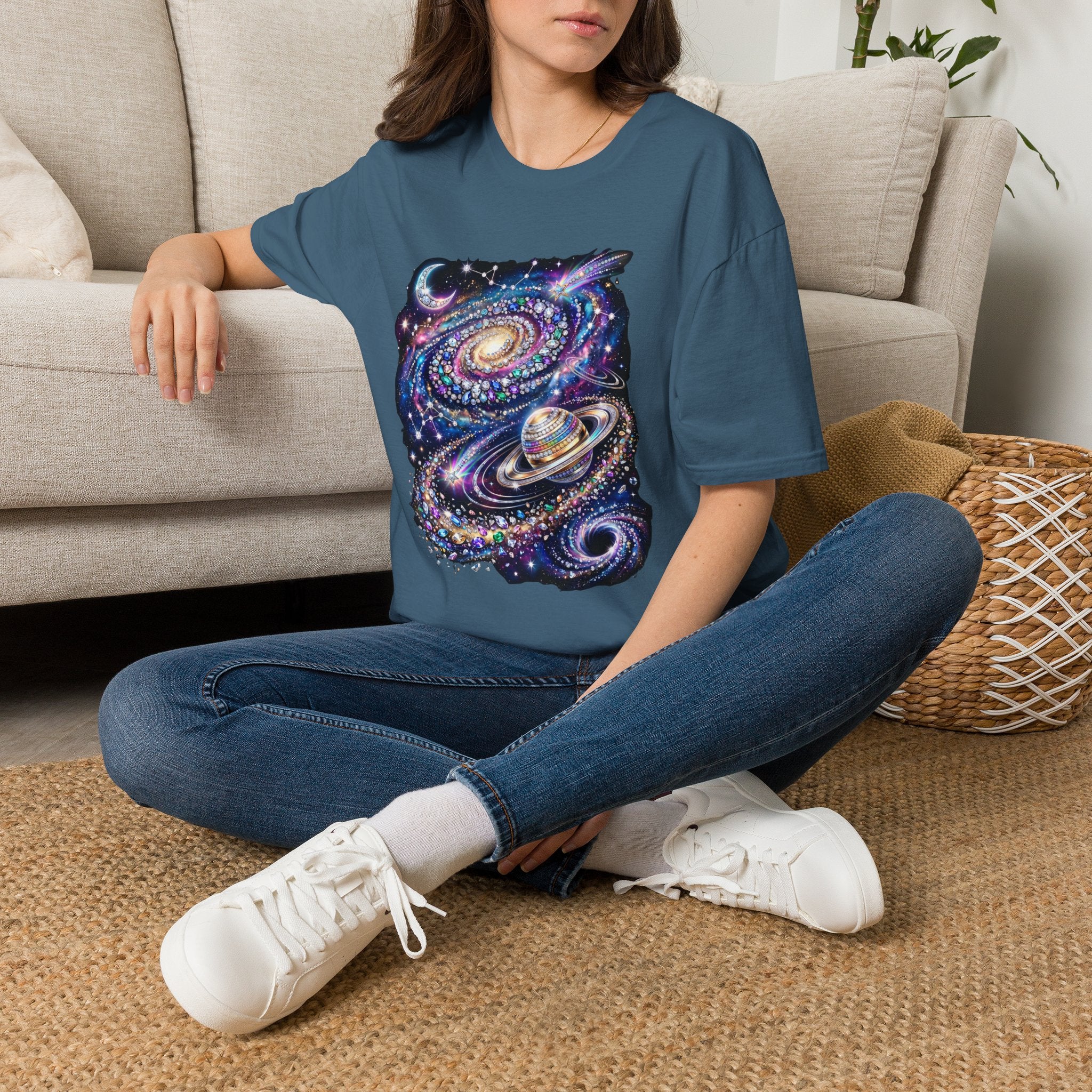 Obsidia Night Sky Tee - Gildan