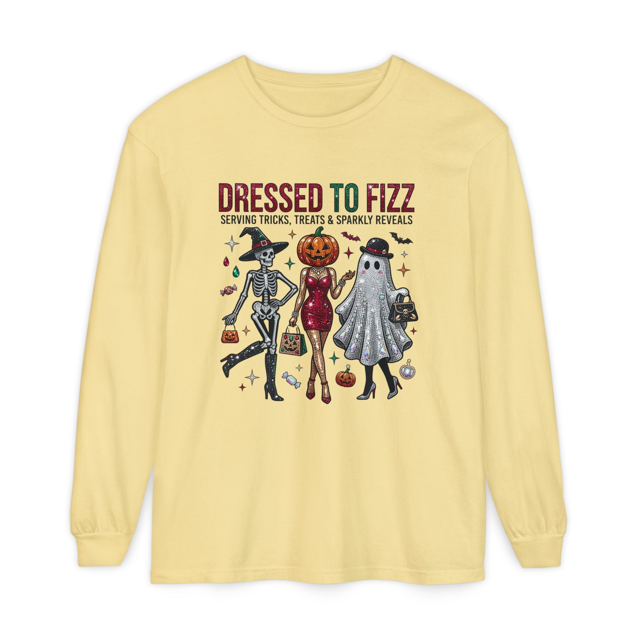 Dressed To Fizz Long Sleeve - Comfort Colors