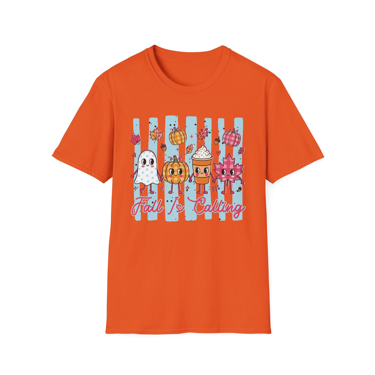 Fall Is Calling Tee - Gildan
