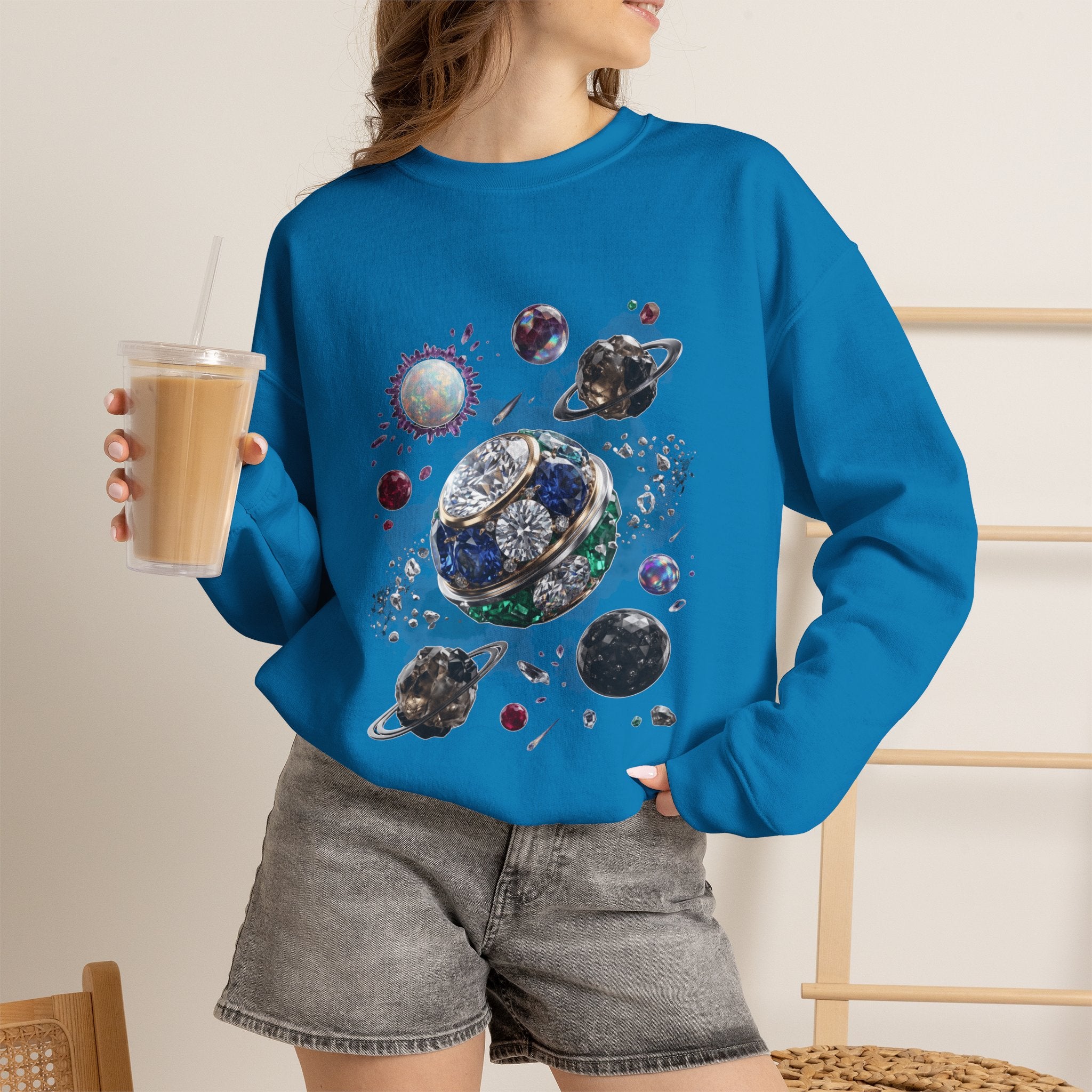 Cosmic Nebula Sweatshirt - Gildan