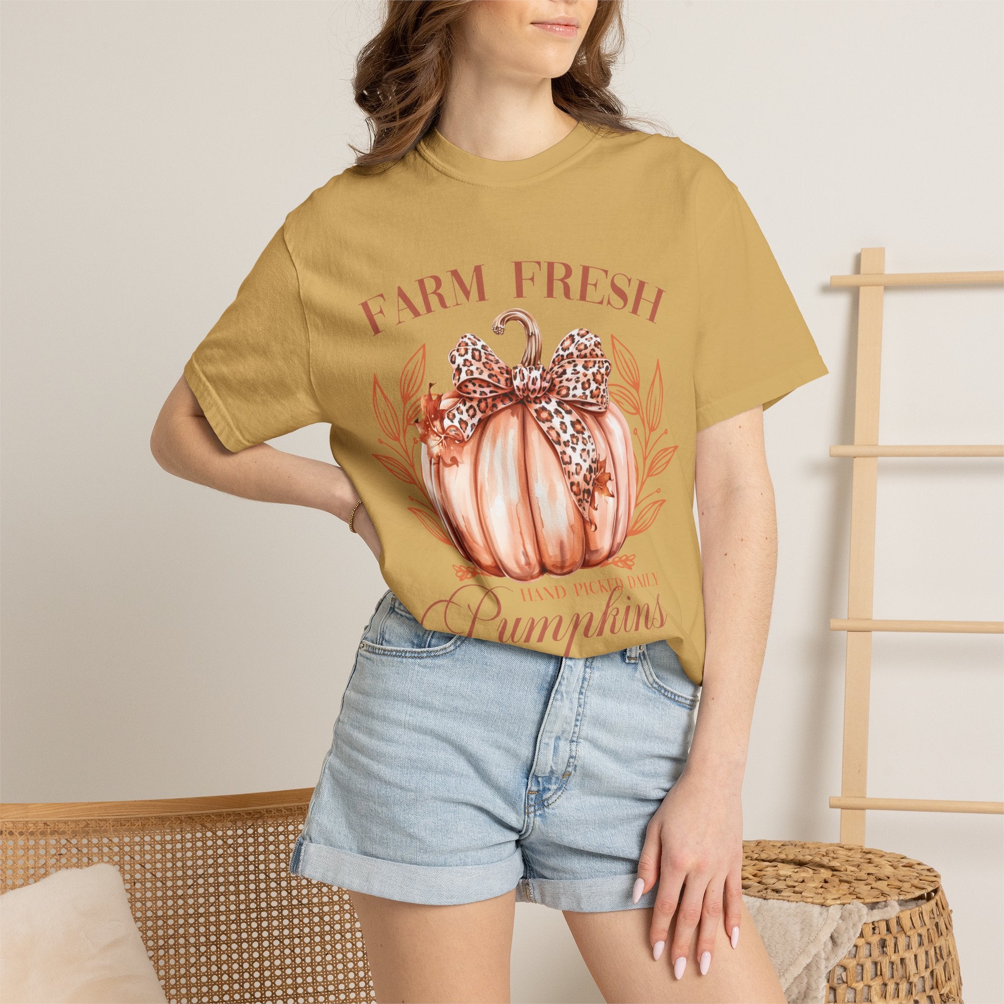 Farm Fresh Pumpkins Tee - Comfort Colors
