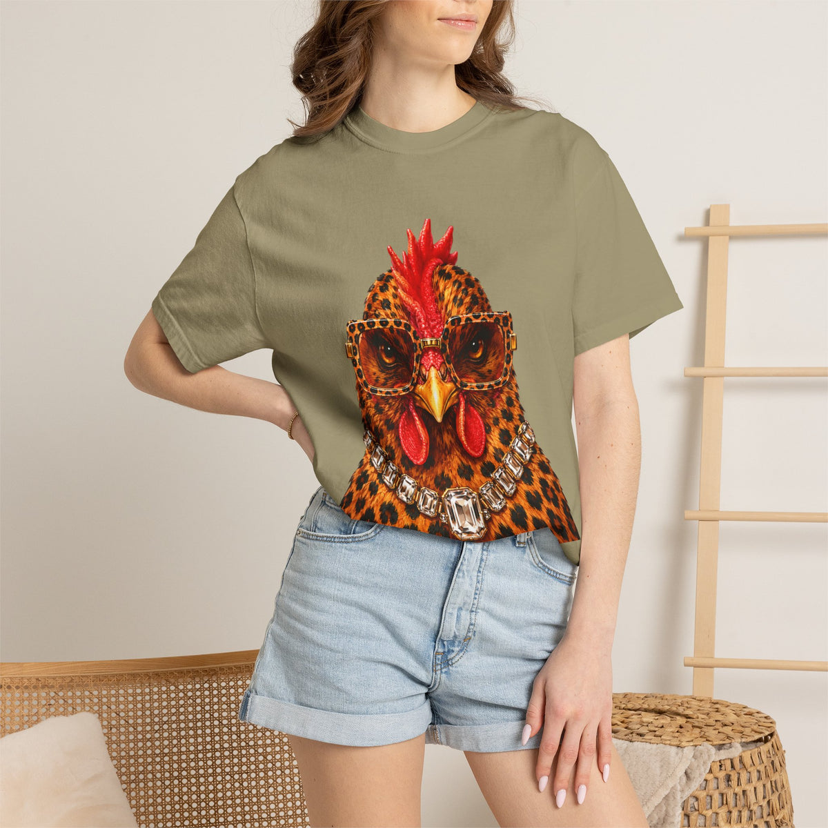 Sassy Chicken Tee - Comfort Colors