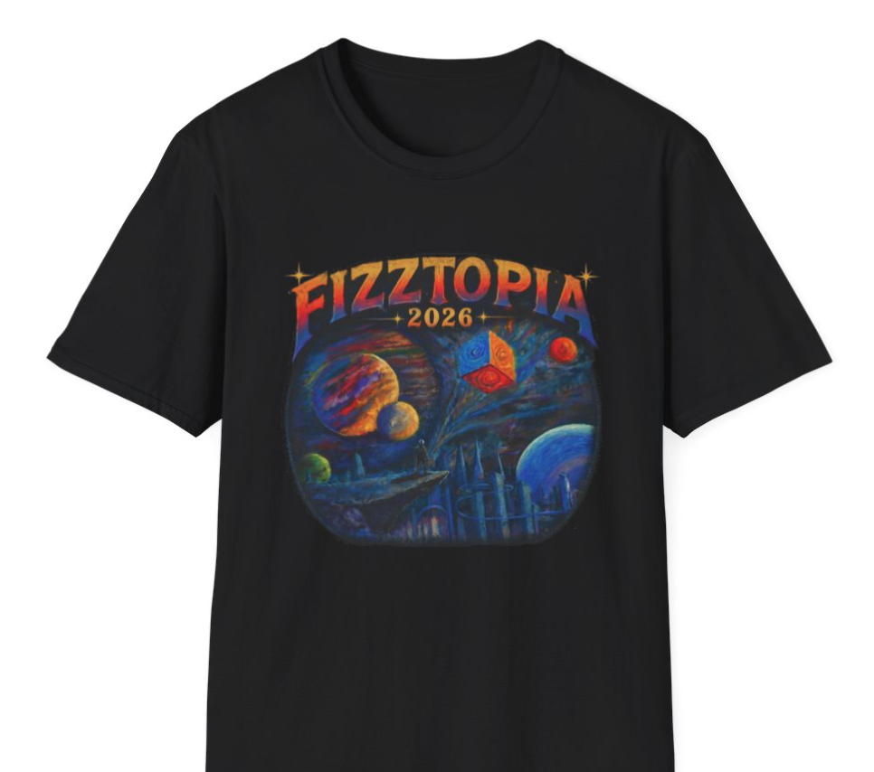 Daddy Ring Bomb's Fizztopia Galaxy Shirt - Gildan Tee