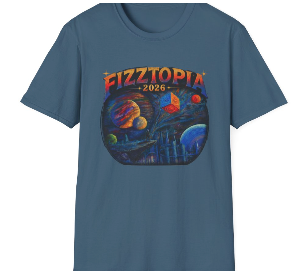 Daddy Ring Bomb's Fizztopia Galaxy Shirt - Gildan Tee