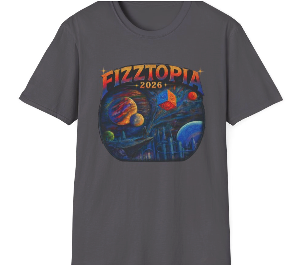 Daddy Ring Bomb's Fizztopia Galaxy Shirt - Gildan Tee
