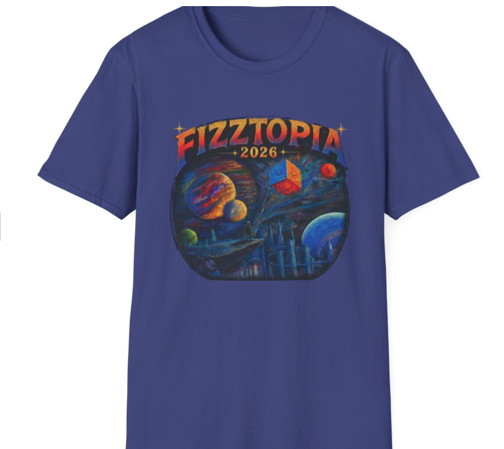 Daddy Ring Bomb's Fizztopia Galaxy Shirt - Gildan Tee