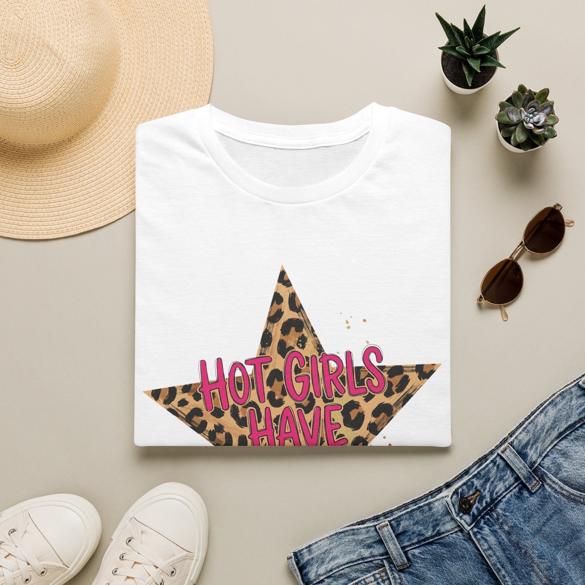 Hot Girls Have Anxiety Tee- Gildan