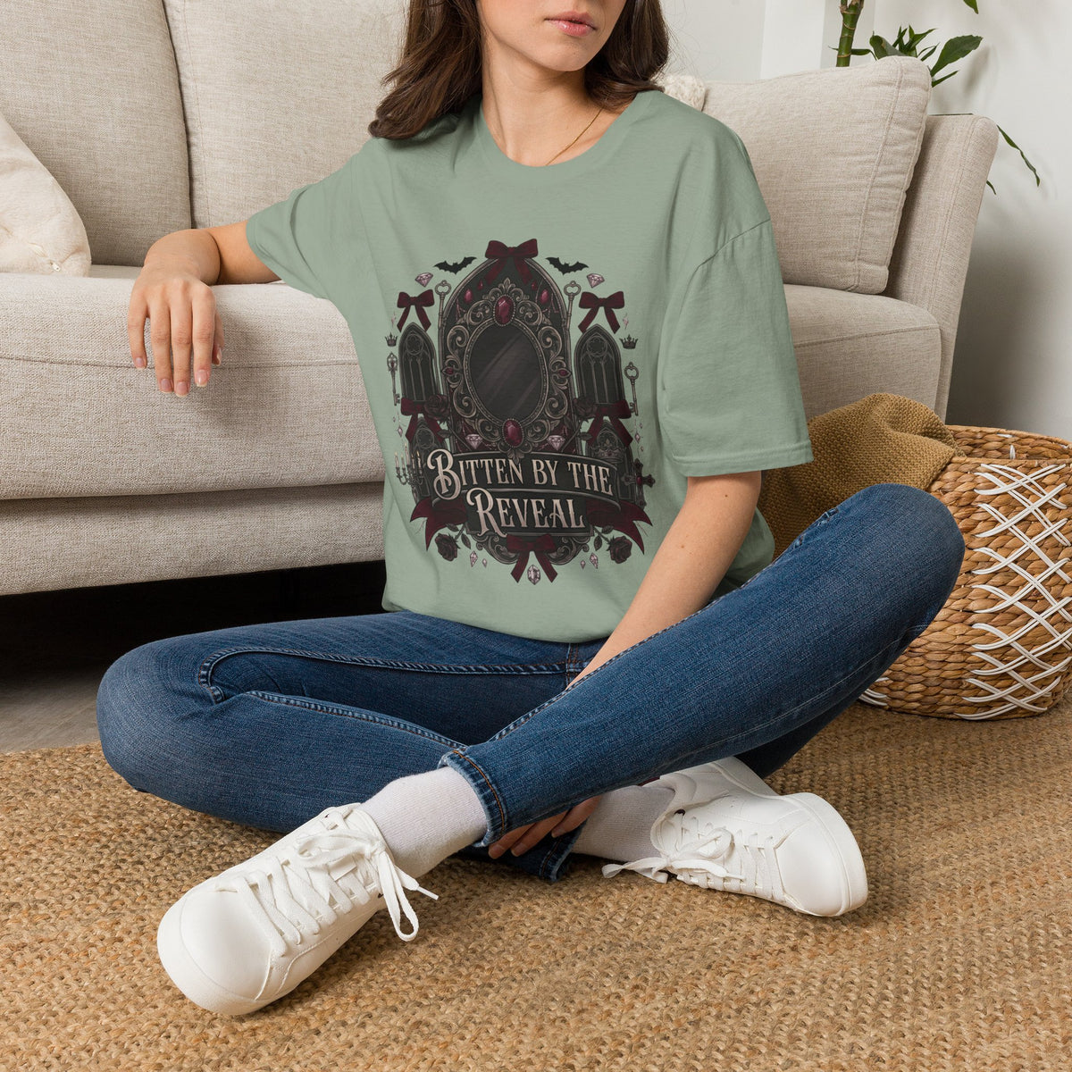 Bitten By The Reveal Tee - Gildan