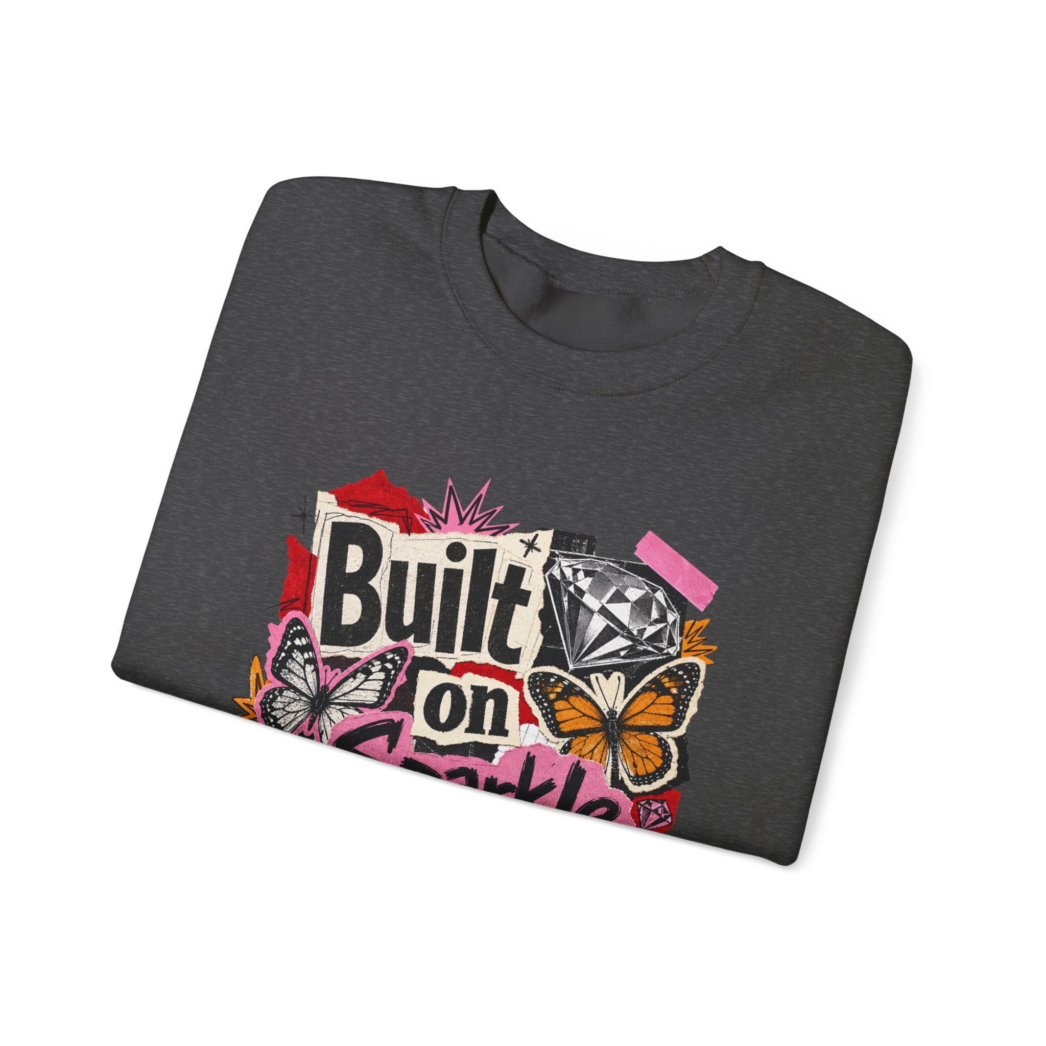 Built on Sparkle Sweatshirt - Gildan