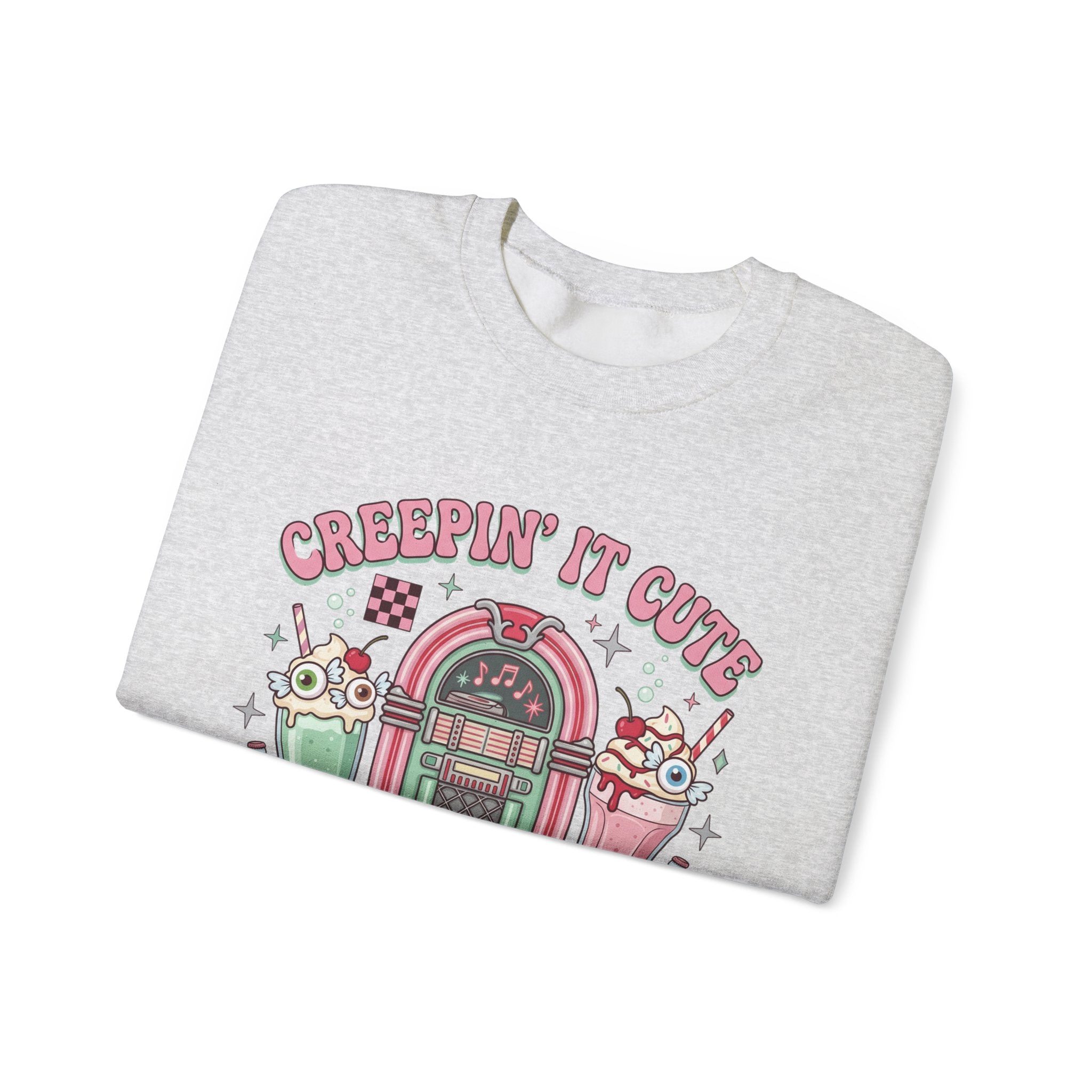 Creepin' It Cute Sweatshirt - Gildan